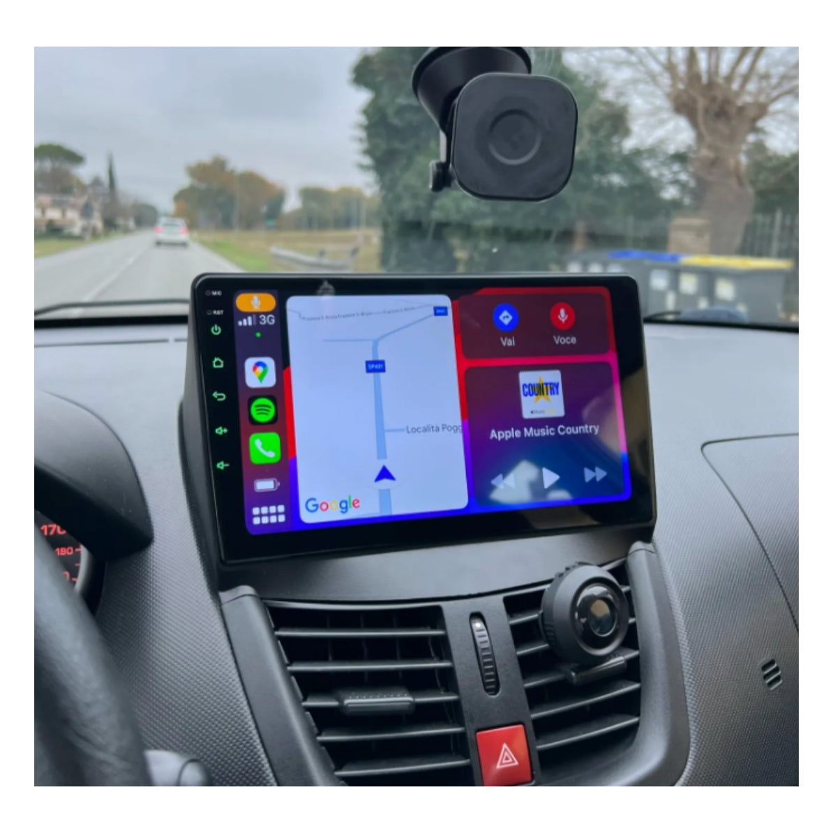 Autoradio per Peugeot 207/207cc 9"(2006-2015) Android, Bluetooth, CarPlay, Android Auto 2GB/4GB/6GB/8GB Ram
