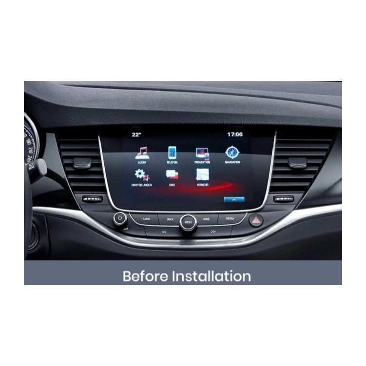 Kit Montaggio Autoradio 9"Pollici Opel Astra K (2015-2019), Mascherina, Cablaggio per Autoradio Android