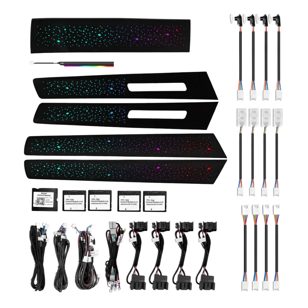 (PRENOTA) Ambient Light per Volkswagen VW Touareg (2011-2018), 256 Colori, APP