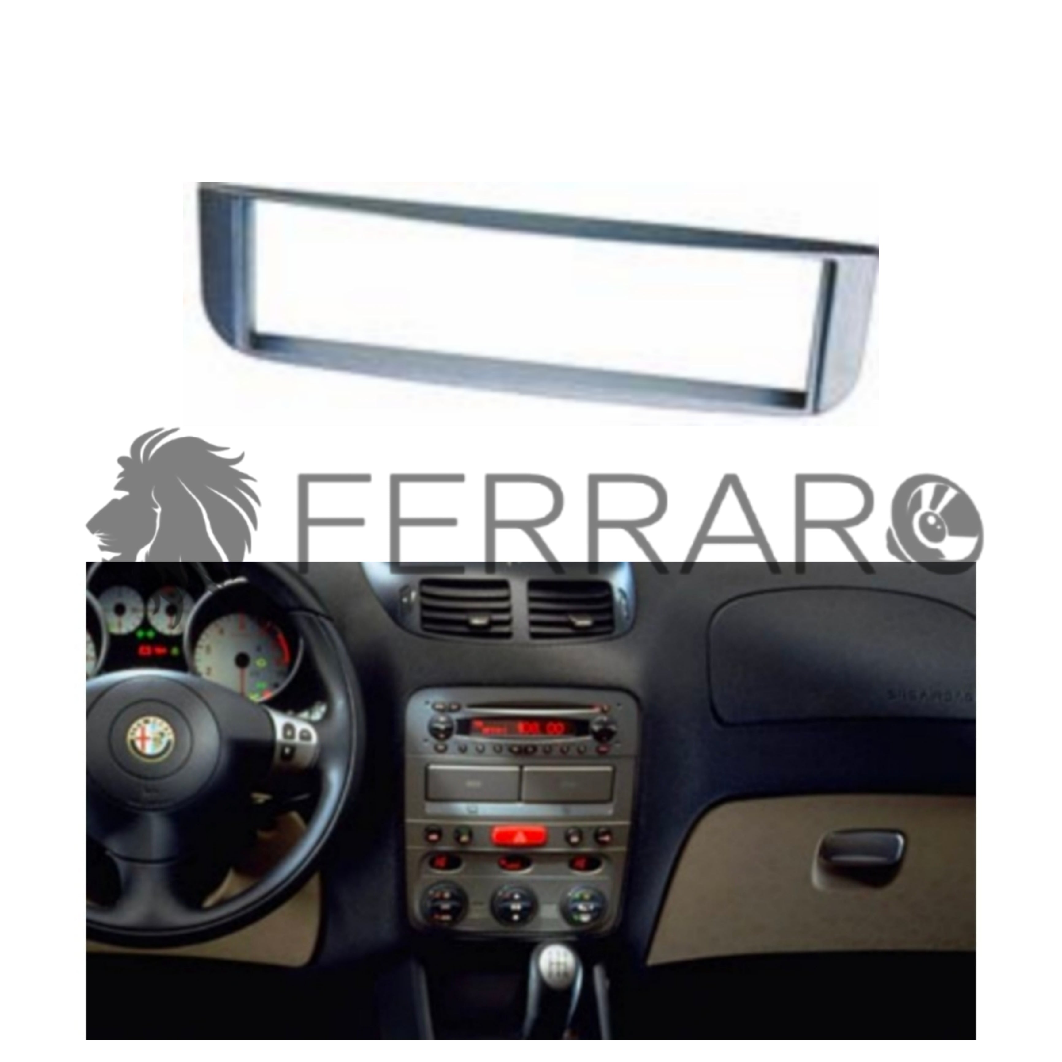 Mascherina 1DIN per Alfa Romeo 147