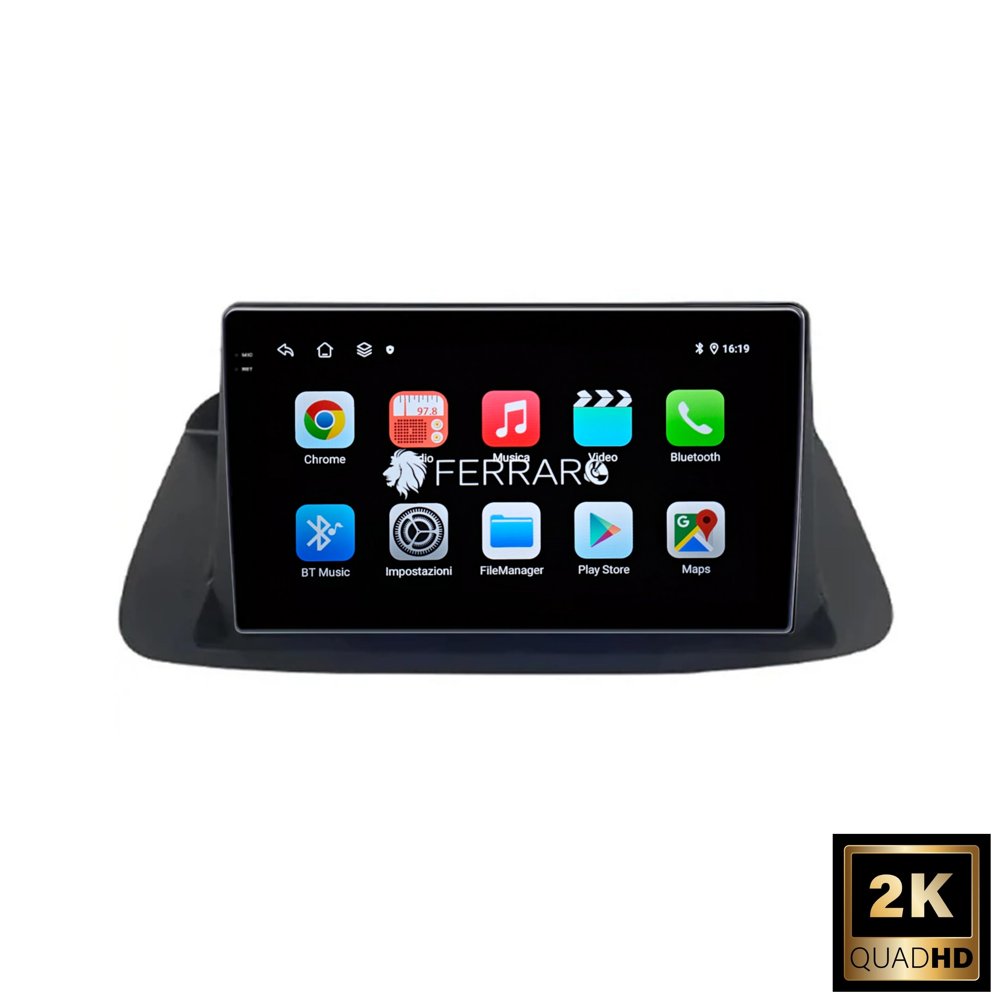 (PRENOTA) Autoradio per Honda Accord 8 9" 2K (2008-2012) Android, Bluetooth, CarPlay, Android Auto, 12/256GB Ram