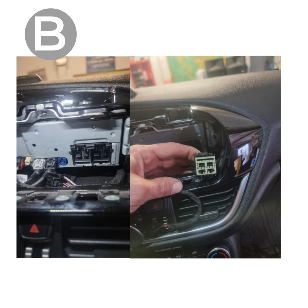 Autoradio per Ford Fiesta 9" 2K (2017-2023) Android, Bluetooth, CarPlay, Android Auto, 12/256GB Ram