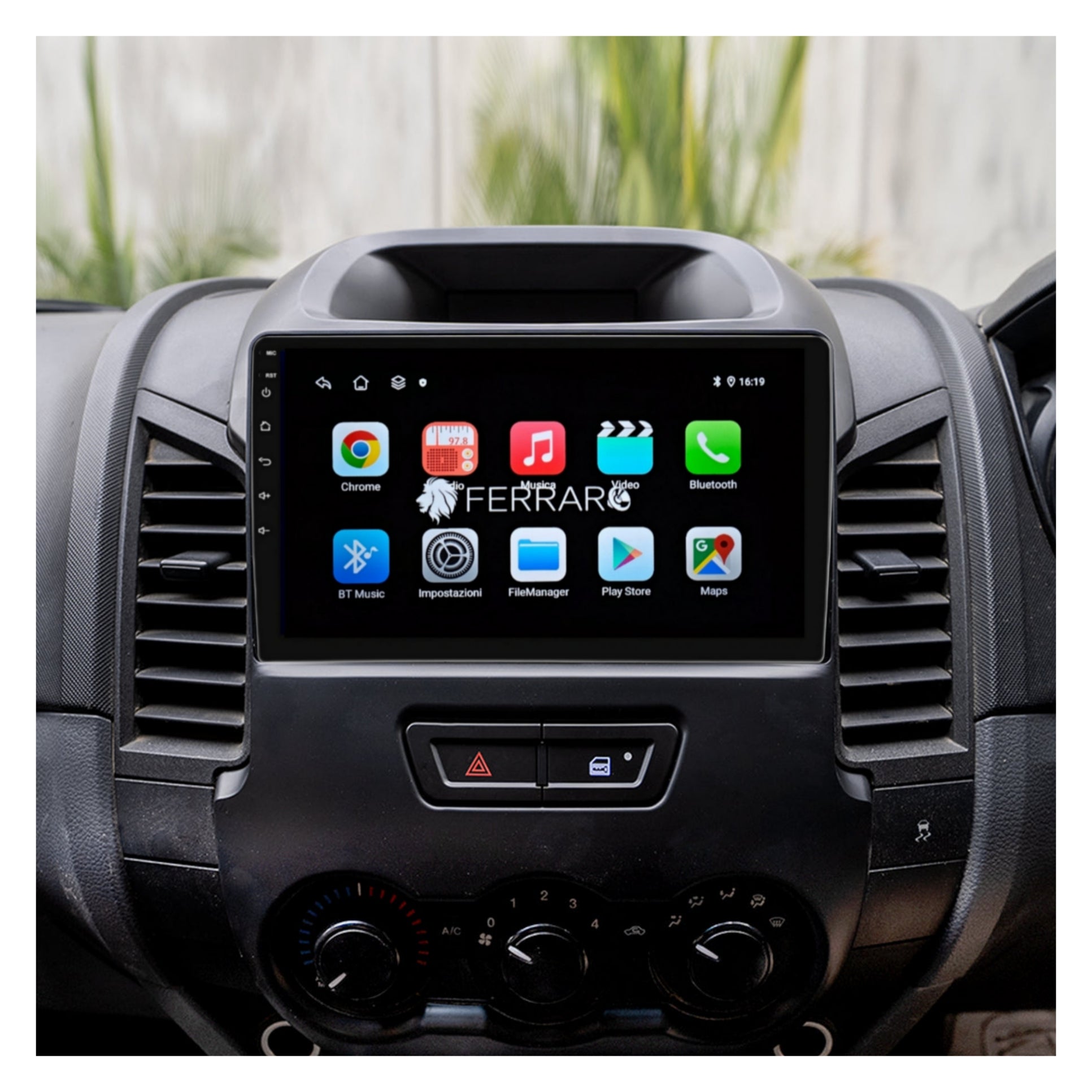(PRENOTA) Autoradio per Ford Ranger XLT 9" (2011-2015) Android, Bluetooth, CarPlay, Android Auto, 2GB/4GB/6GB/8GB Ram