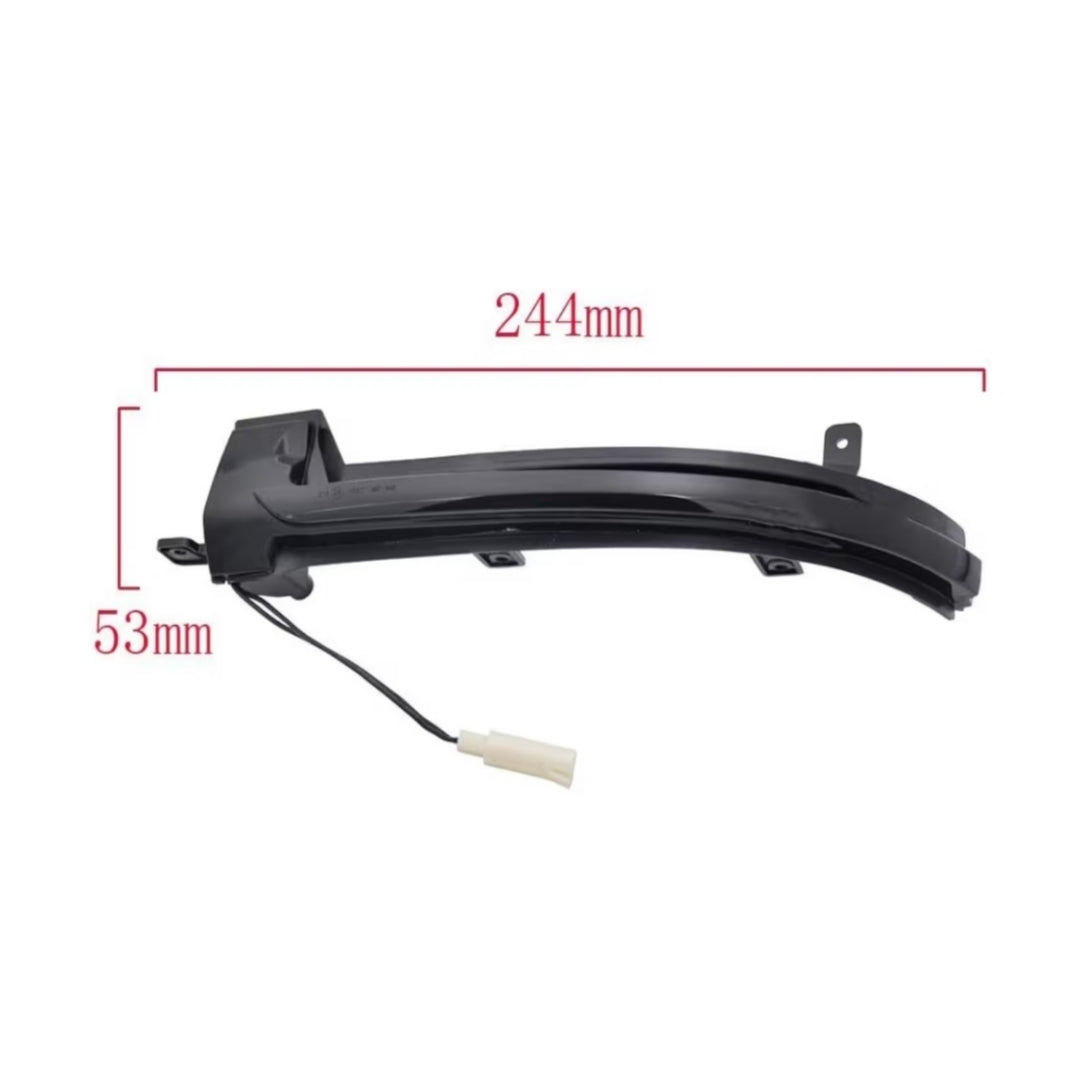 (PRENOTA) Indicatore Direzione Led per Volkswagen Touareg MK2 (2010-2018), Plug and Play