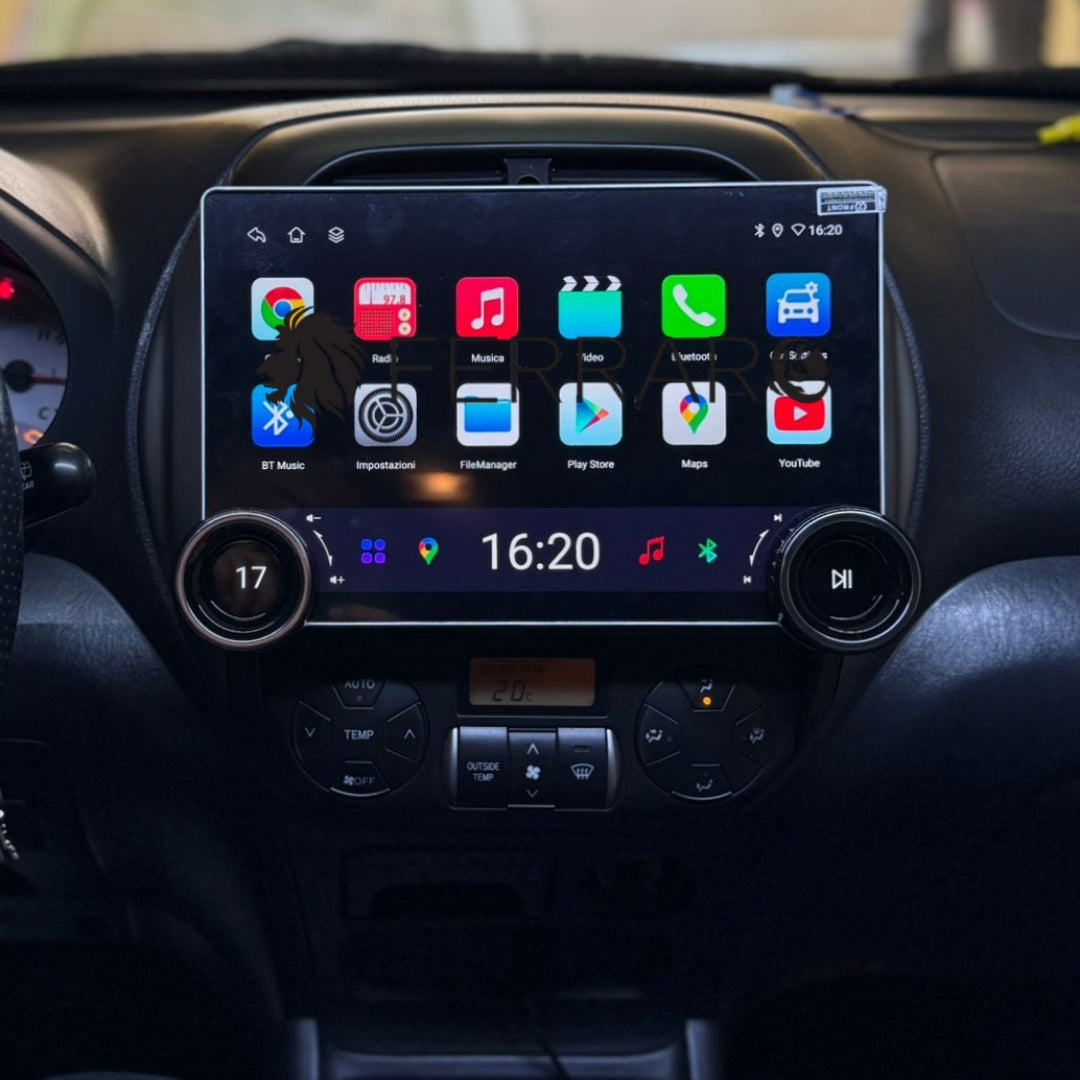 (PRENOTA) Autoradio per Toyota RAV4 11.8" 2K (2000-2006) Android, Bluetooth, CarPlay, Android Auto, 4/64GB Ram