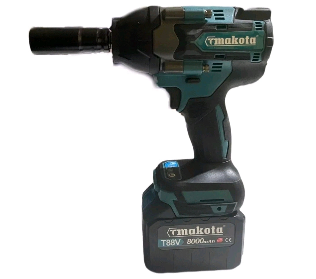 Avvitatore ad Impulsi, Doppia Batteria 88v, Svitatore, Avvitatore Bulloni, Motore Brushless