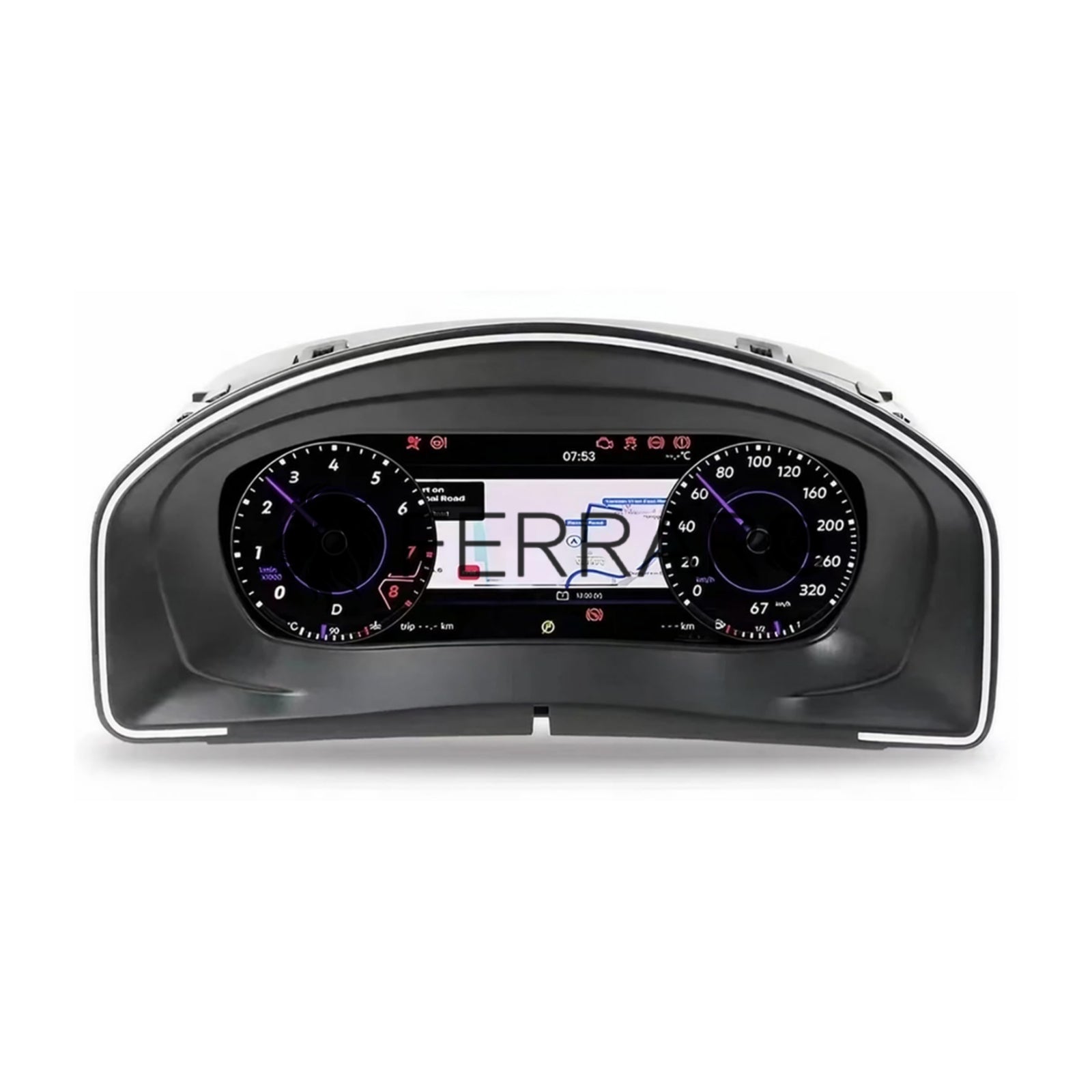 Virtual Cockpit 12.3" per Volkswagen Scirocco (2008-2017), HD Ultra, CarPlay e Android Auto