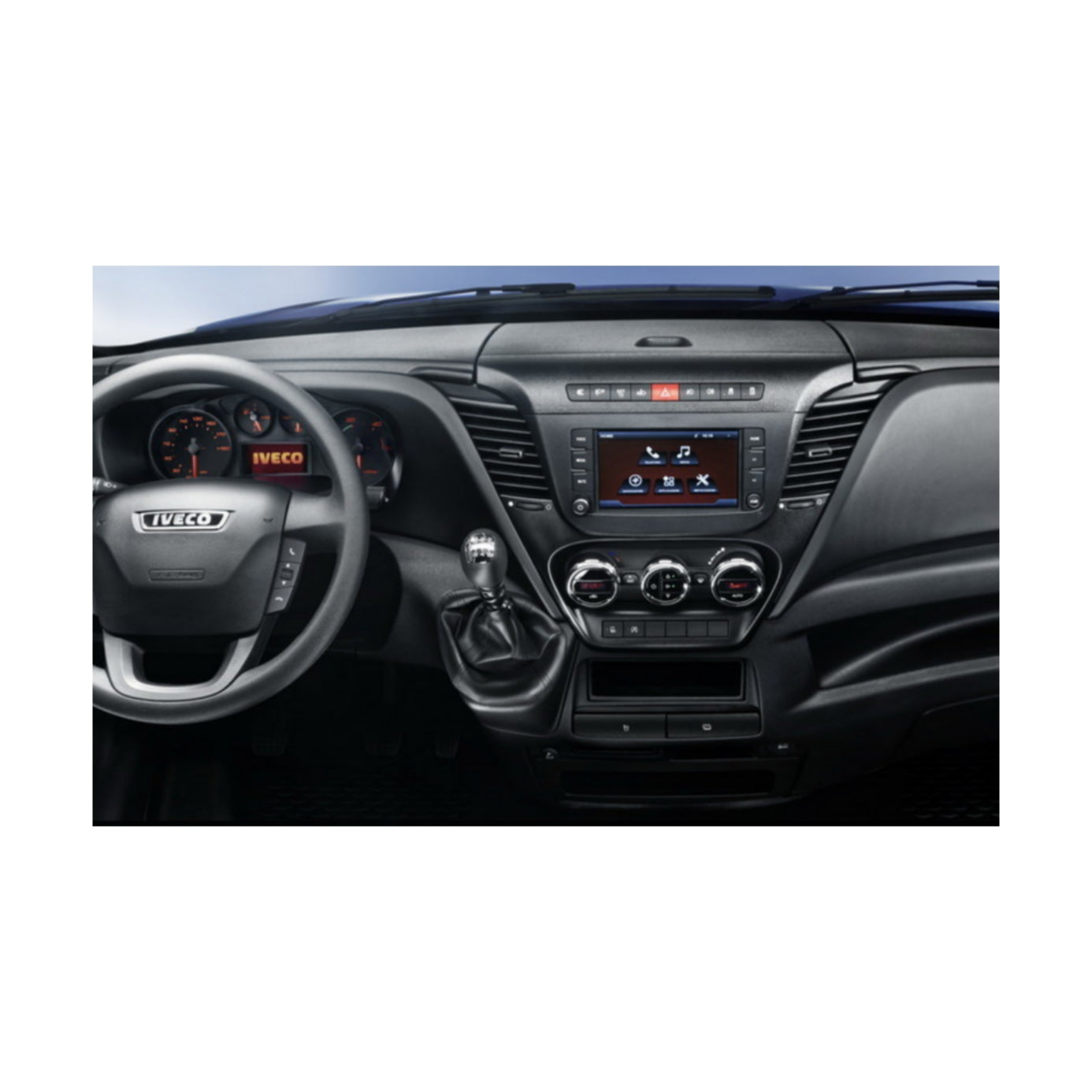 Mascherina 2DIN per Iveco Daily (2014+)