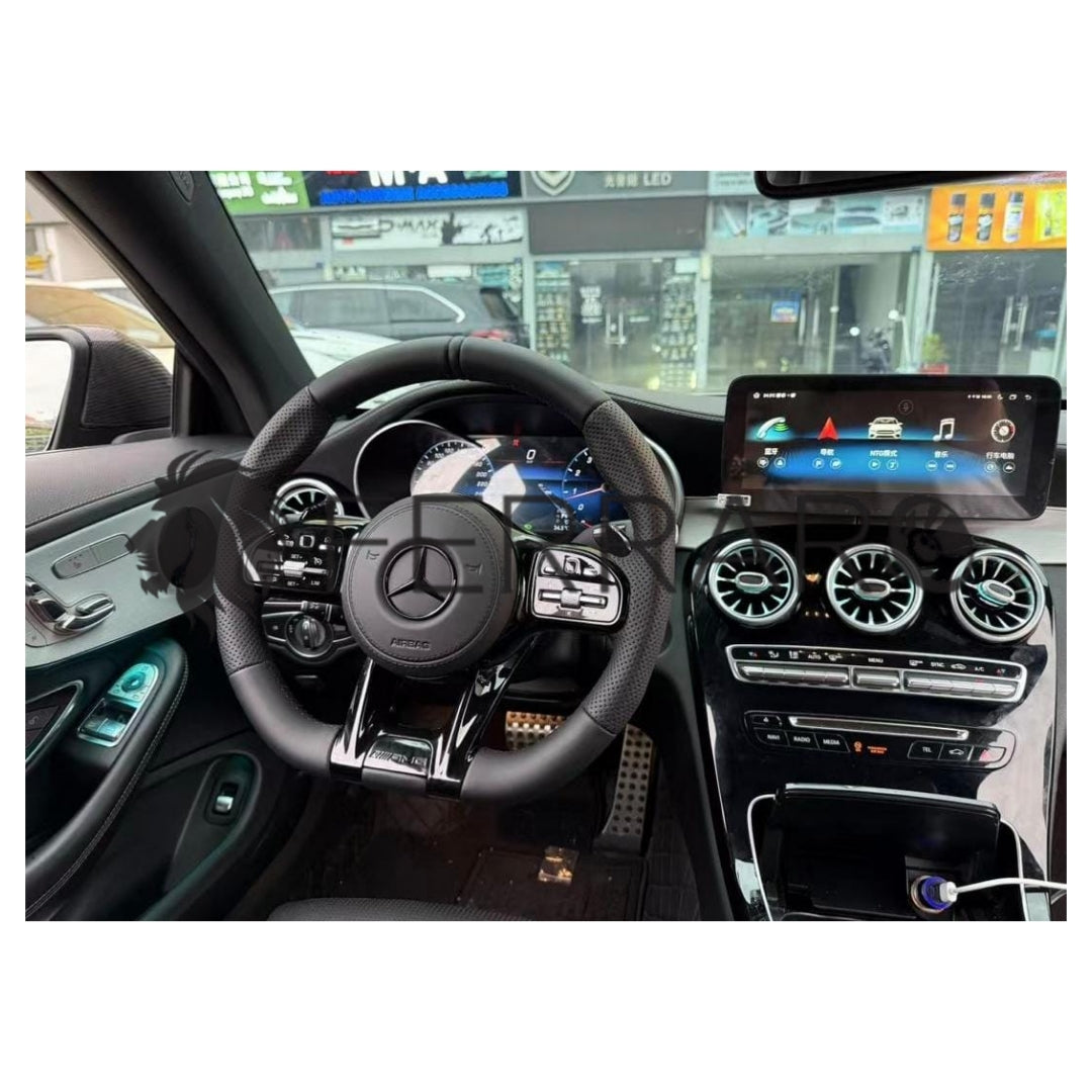 (PRENOTA) Autoradio per Mercedes GLC X253, Classe C W205, 10.25"/12.3" (2011-2018) Android, Bluetooth, CarPlay, Android Auto, 4/64GB Ram