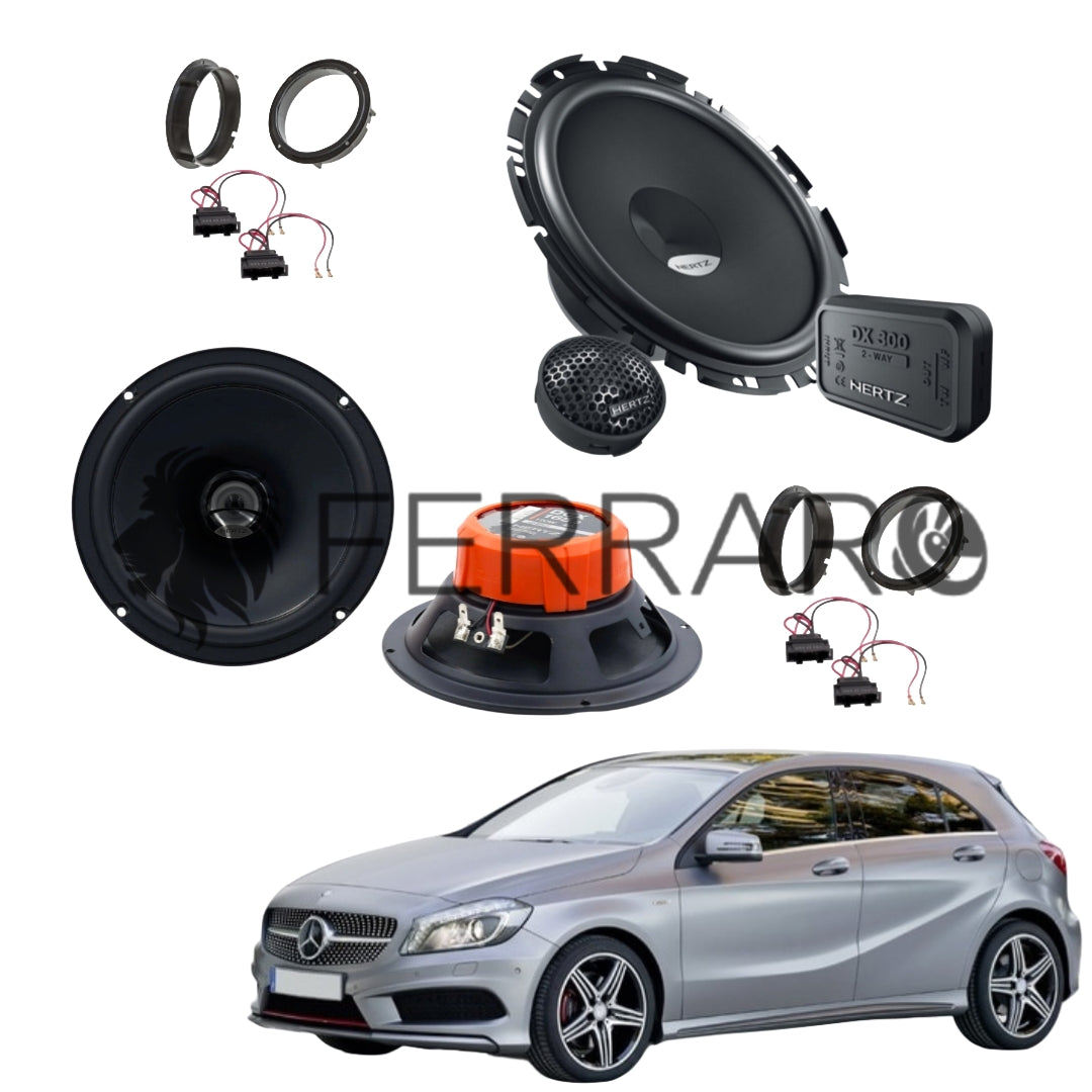 Hertz Kit 6 Altoparlanti, DCX 165.3, DSK 170.3, Ant/Post, Mercedes Classe A/B, W176/W246