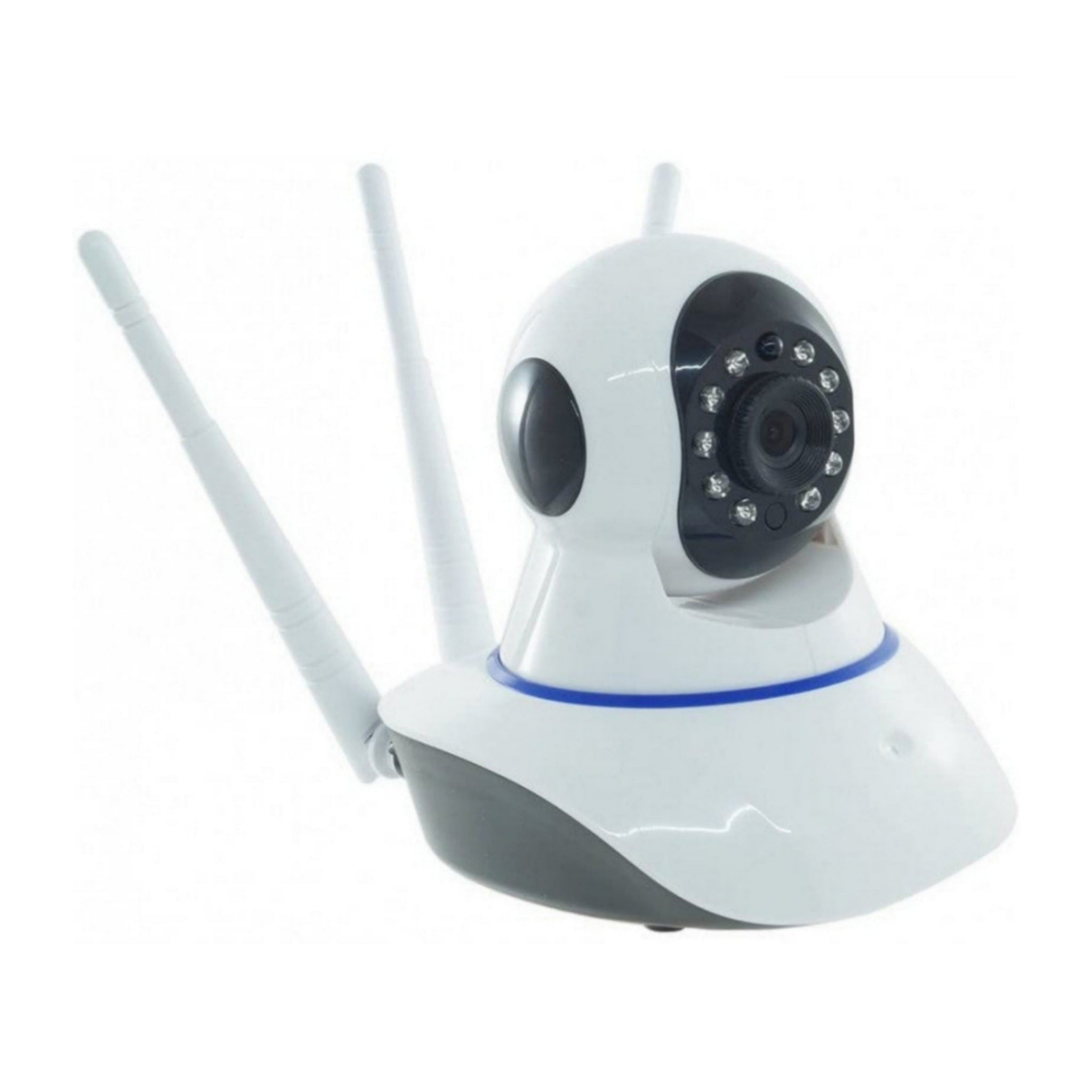 CAMÉRA - CAMERA IP HD 720P SANS FIL LED IR MOTORISÉE LAN WIFI RÉSEAU INTERNET 2 ANTENNES