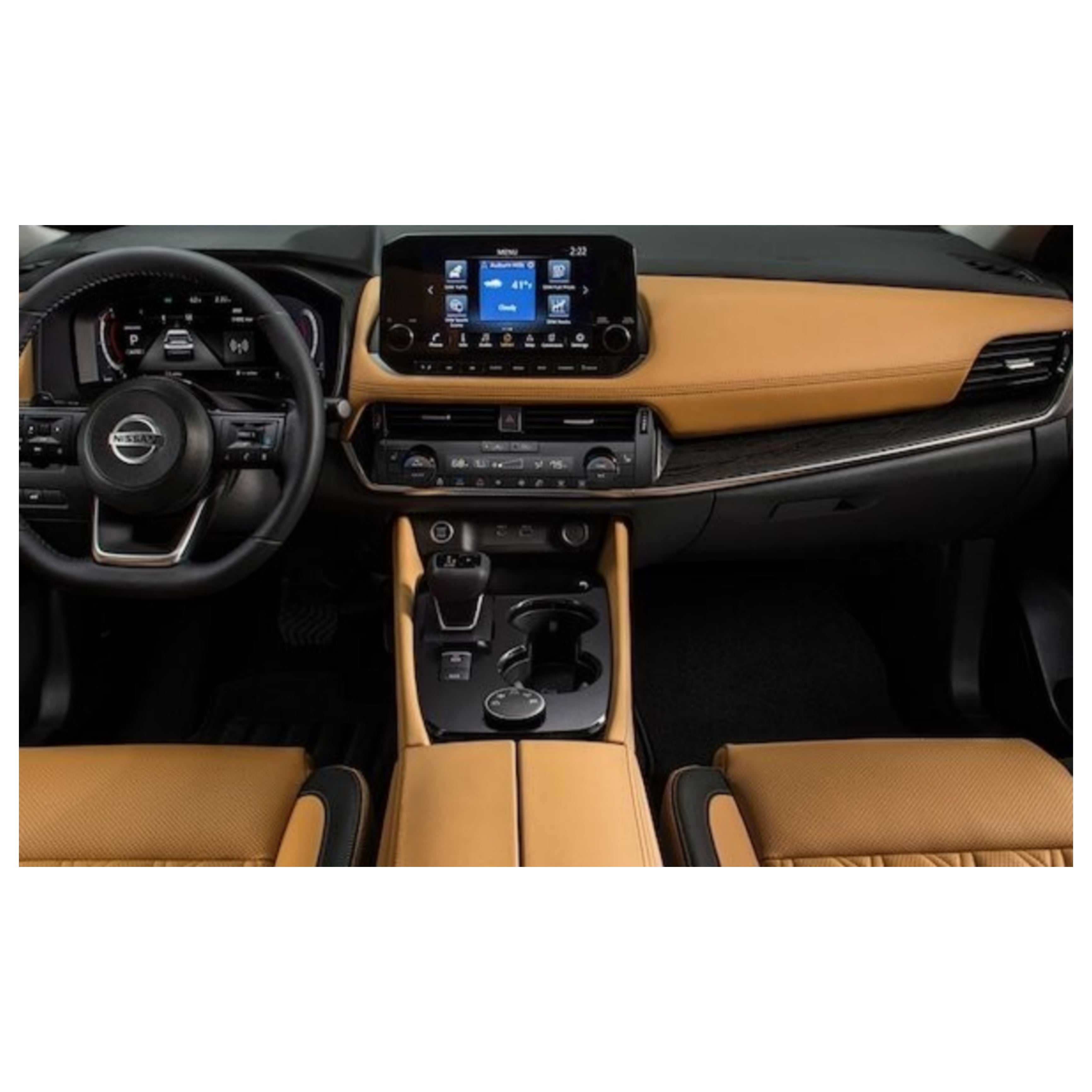 Autoradio per Nissan X-Trail 10.1" 2K | 2021> | Android | Bluetooth | CarPlay | Android Auto | 4/64GB Ram