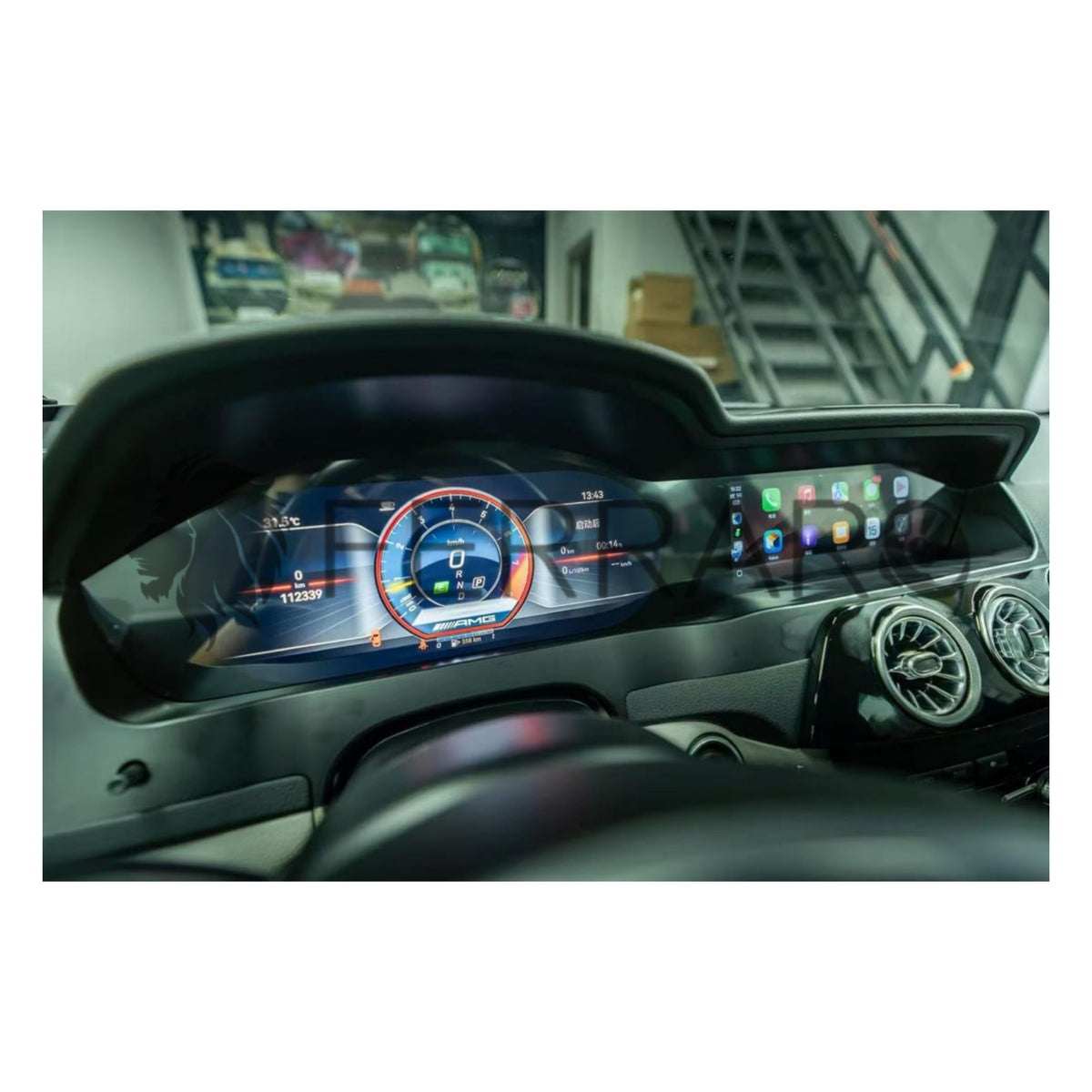 (PRENOTA) Autoradio e Virtual Cockpit per Mercedea Classe C W204 (2011-2014) 23.5" Android, Bluetooth, CarPlay, Android Auto, 8/128GB Ram