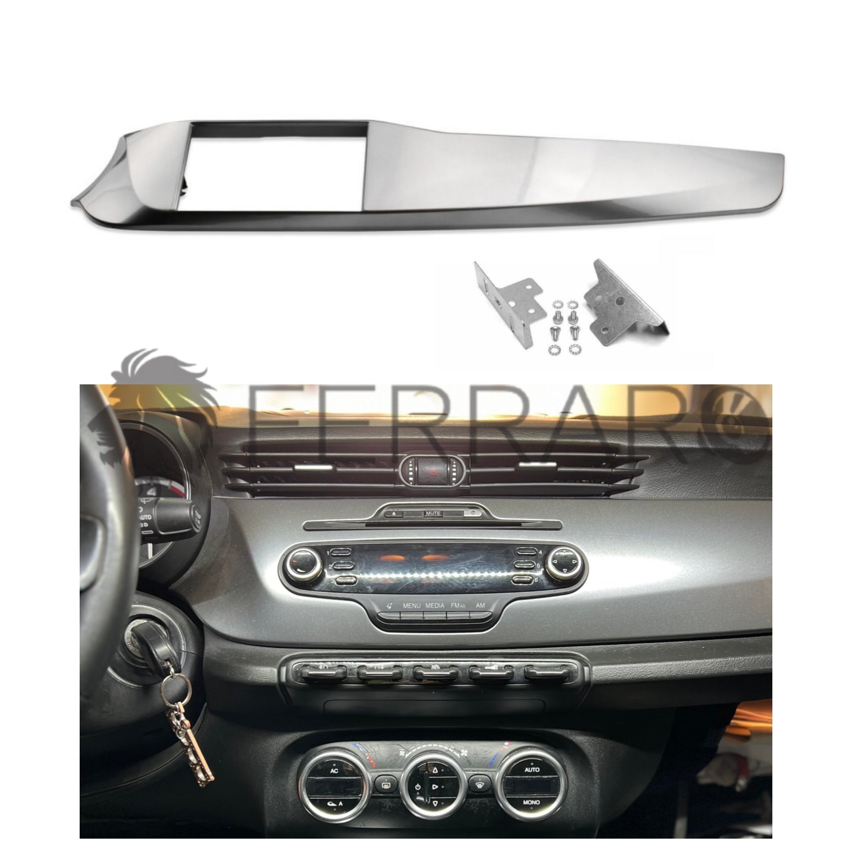 Mascherina 2Din Alfa Romeo Giulietta (2010-2014)