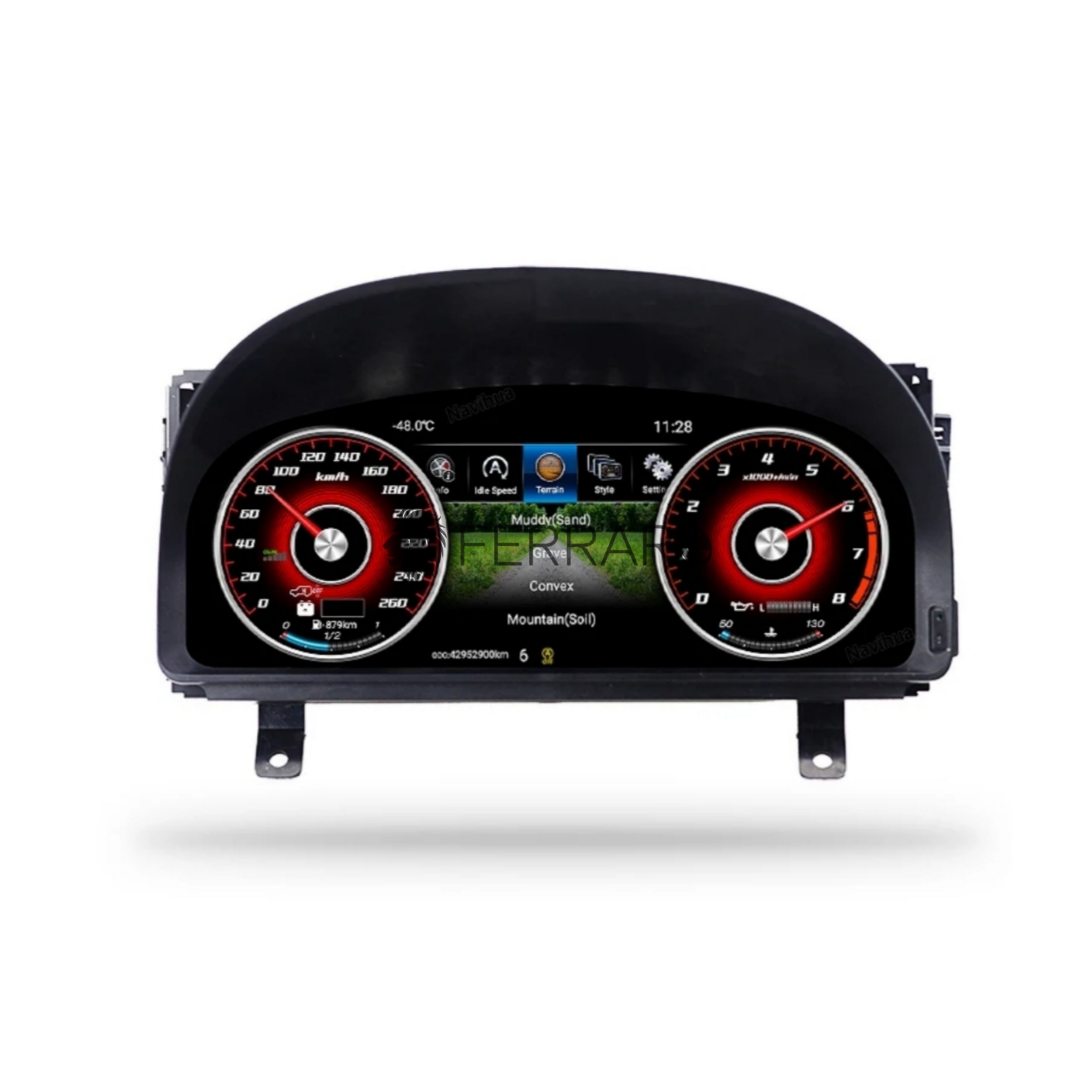 (PRENOTA) Virtual Cockpit 12.3" per Toyota Aplhard (2015-2023), HD Ultra, CarPlay e Android Auto
