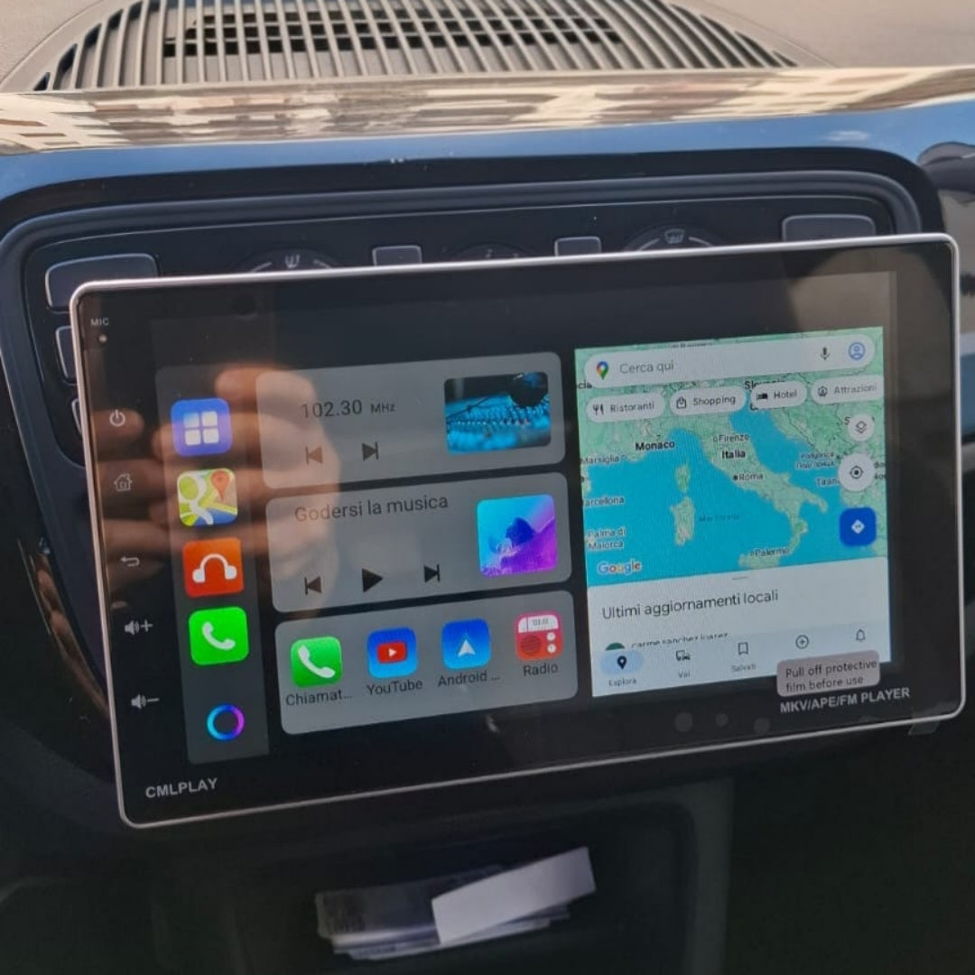 Autoradio per Volkswagen UP 10" | 2011-2016 | Android | Bluetooth | CarPlay | Android Auto | 2GB/6GB/8GB Ram