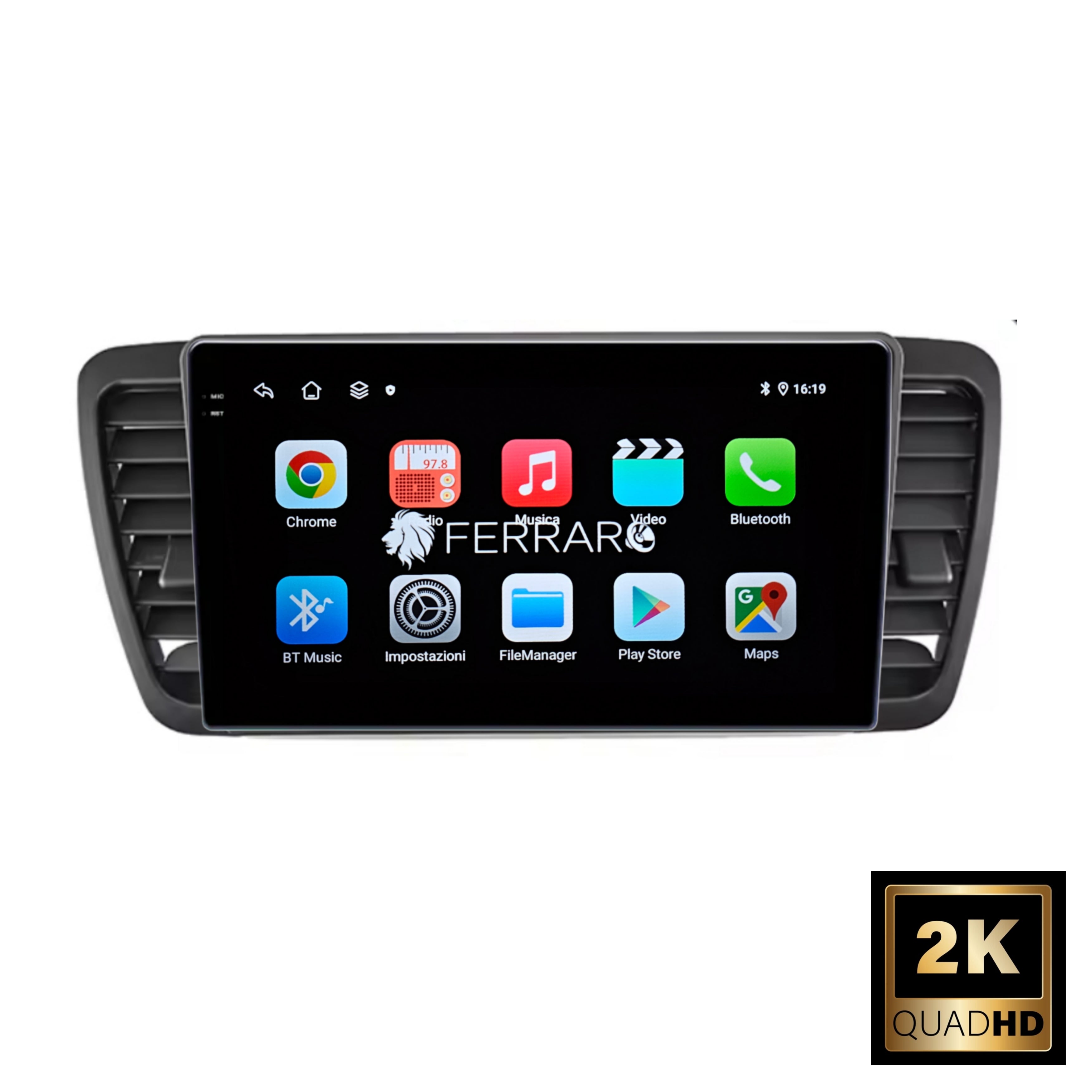(PRENOTA) Autoradio per Subaru Legacy Outback 9" 2K (2003-2009) Android, Bluetooth, CarPlay, Android Auto, 12/256GB Ram
