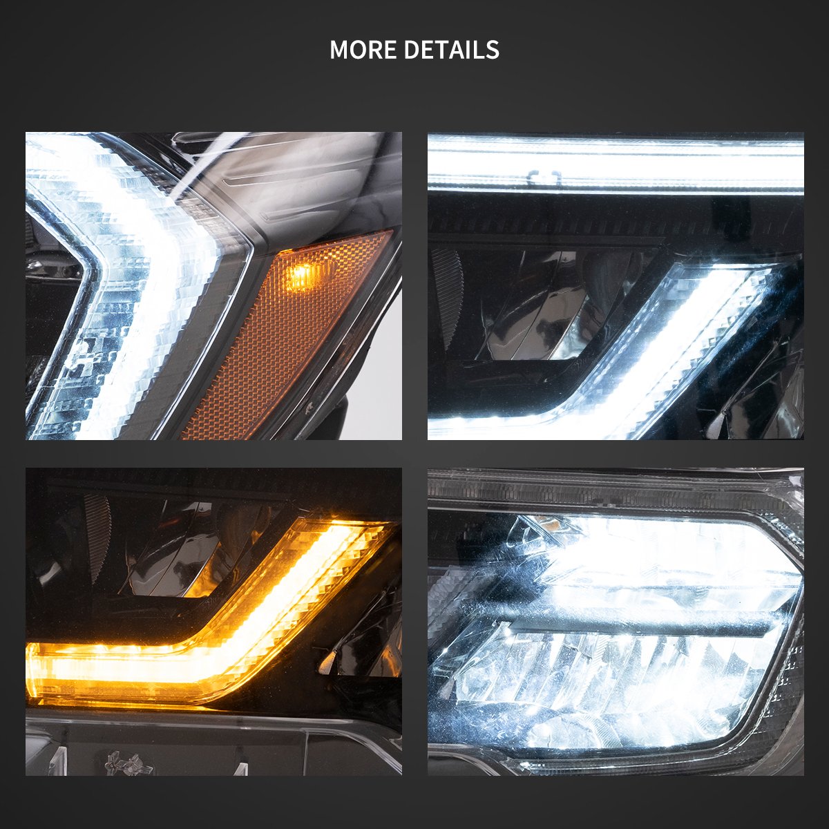 (PRENOTA) Fanali Anteriore Completo per Toyota Tundra (2007-2013) a LED
