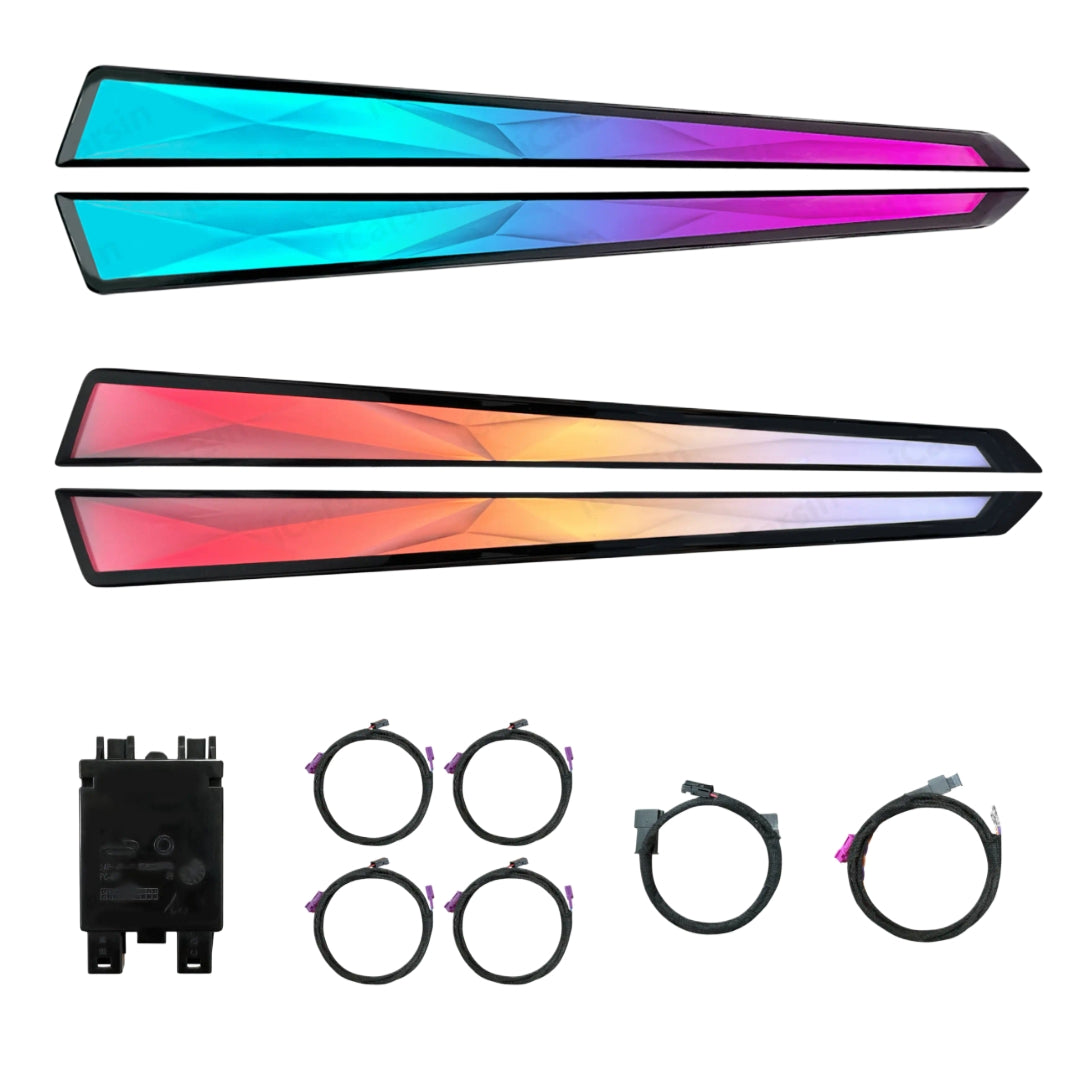 (PRENOTA) Ambient Light per BMW U11, U13, X1, IX1, IX2, IX2 (2022>), 256 Colori, APP