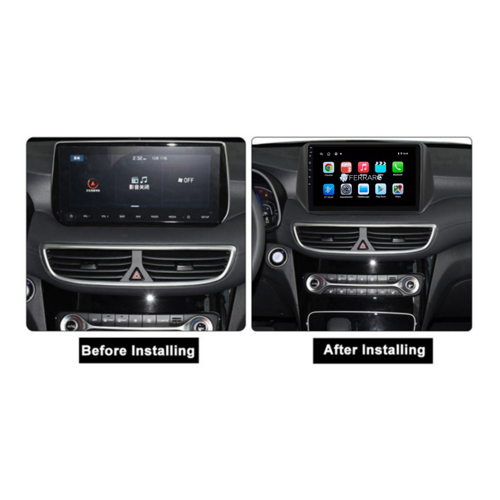 (PRENOTA) Autoradio per Hyundai Tucson 4 9"(2024-2026) Android,Bluetooth, CarPlay, Android Auto, 2GB, 4GB, 6GB, 8GB Ram
