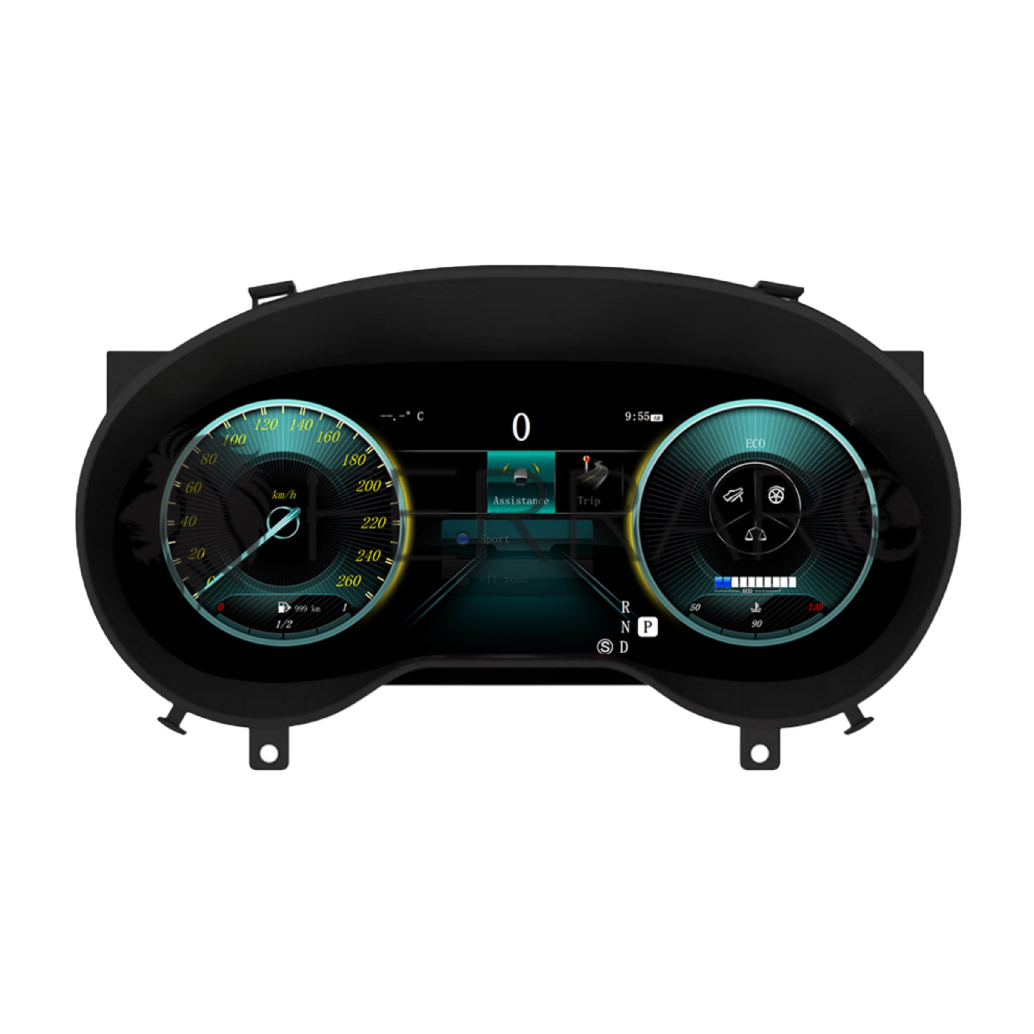 Virtual Cockpit 12.3" per Mercedes GLA X156, CLA C117, HD Ultra, CarPlay e Android Auto