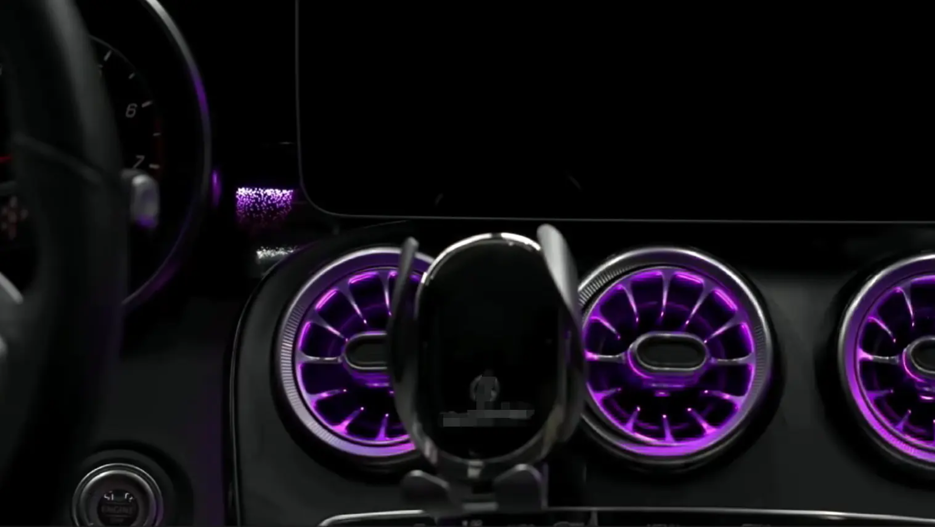 (PRENOTA) Ambient Light per Mercedes GLC X253, Classe C W205, 256 Colori, APP