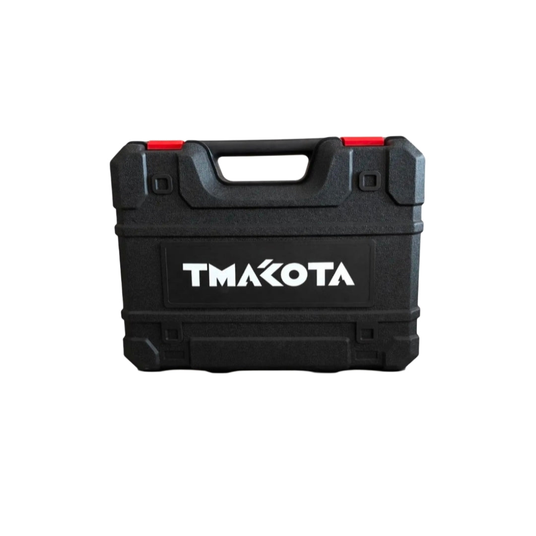 Trapano Avvitatore Brushless 48V, 2 Batterie 2.0Ah Li-Ion e Valigetta 24 Accessori