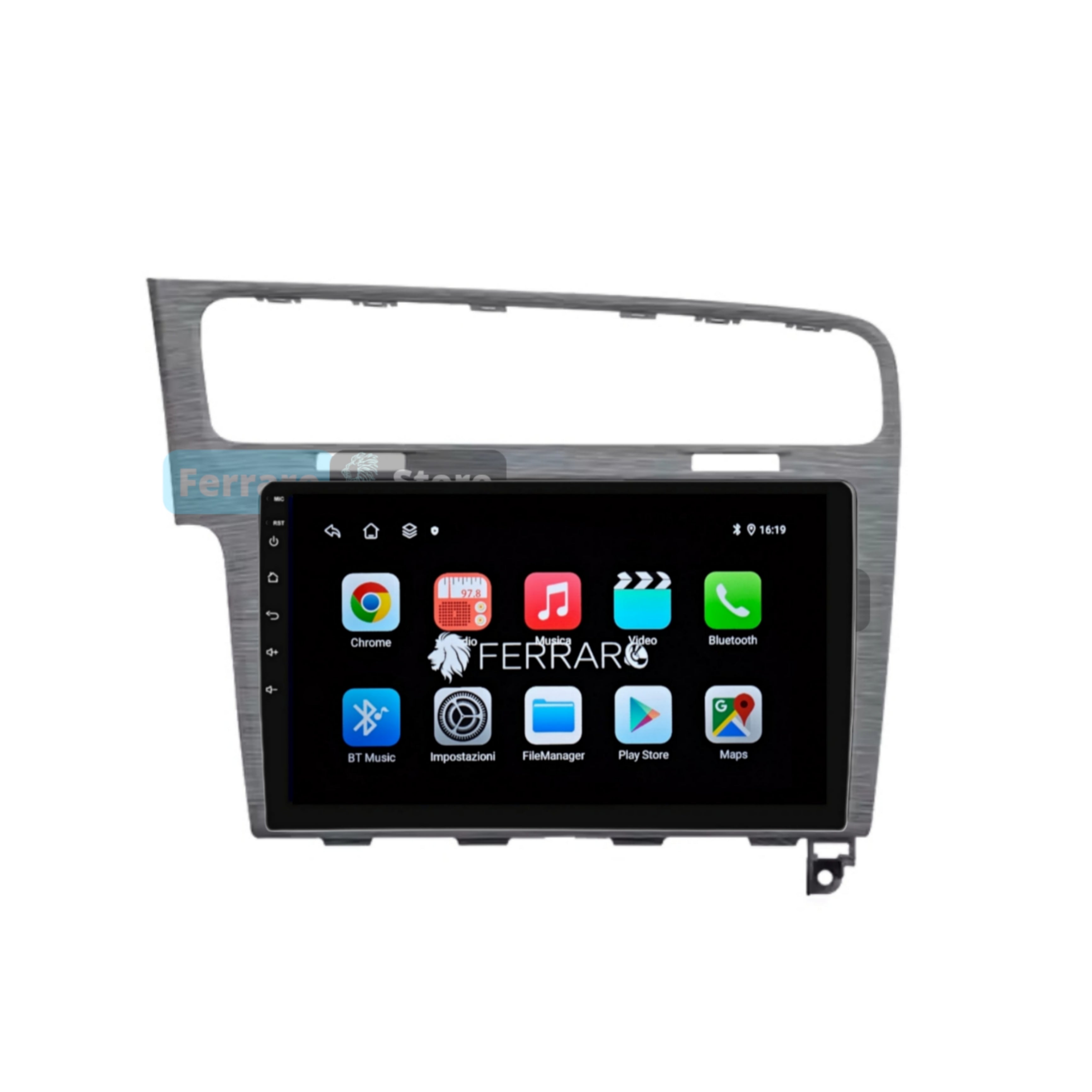 Autoradio per Volkswagen Golf 7 10.1" (2012-2021) Android, Bluetooth, CarPlay, Android Auto, 2GB/4GB/8GB RAM
