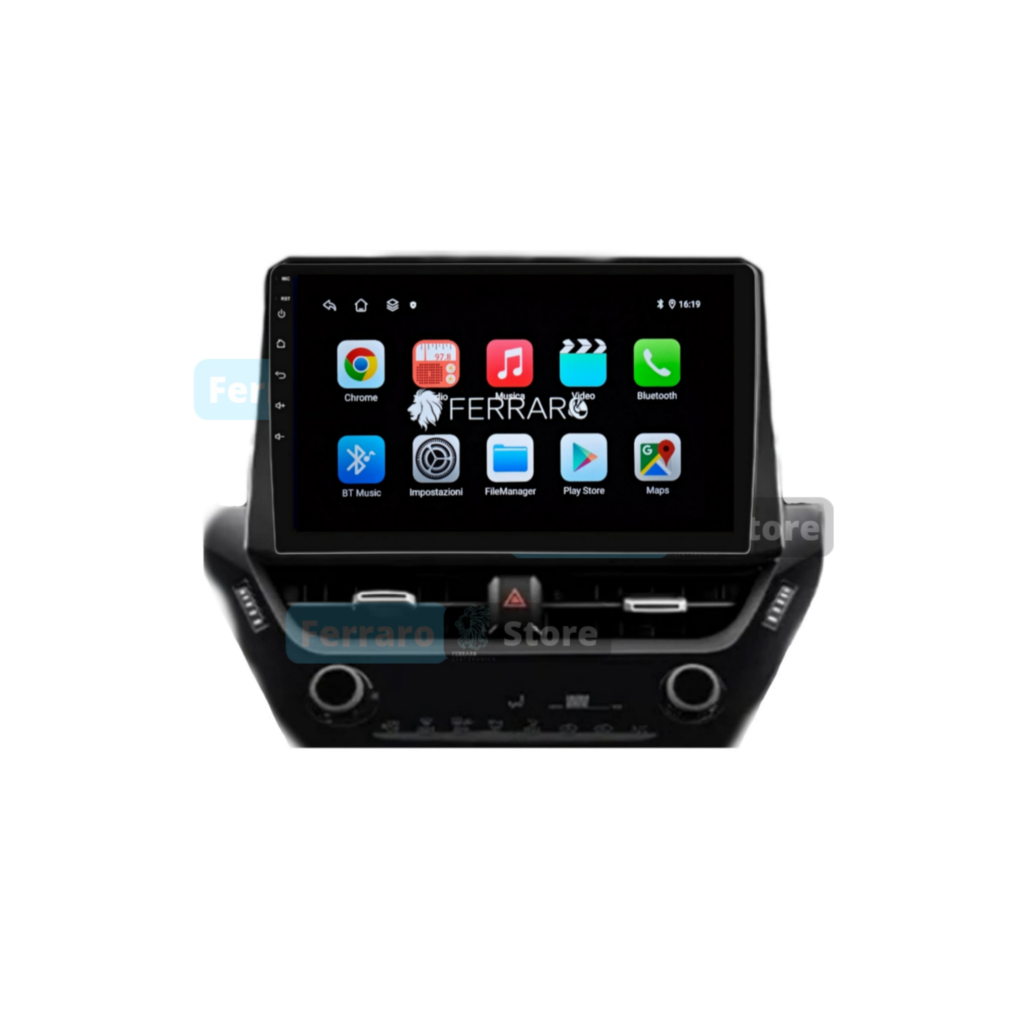 Autoradio per Toyota Corolla 10.1" | 2019-2025 | Android | Bluetooth | CarPlay | Android Auto | 2GB/4GB/8GB Ram