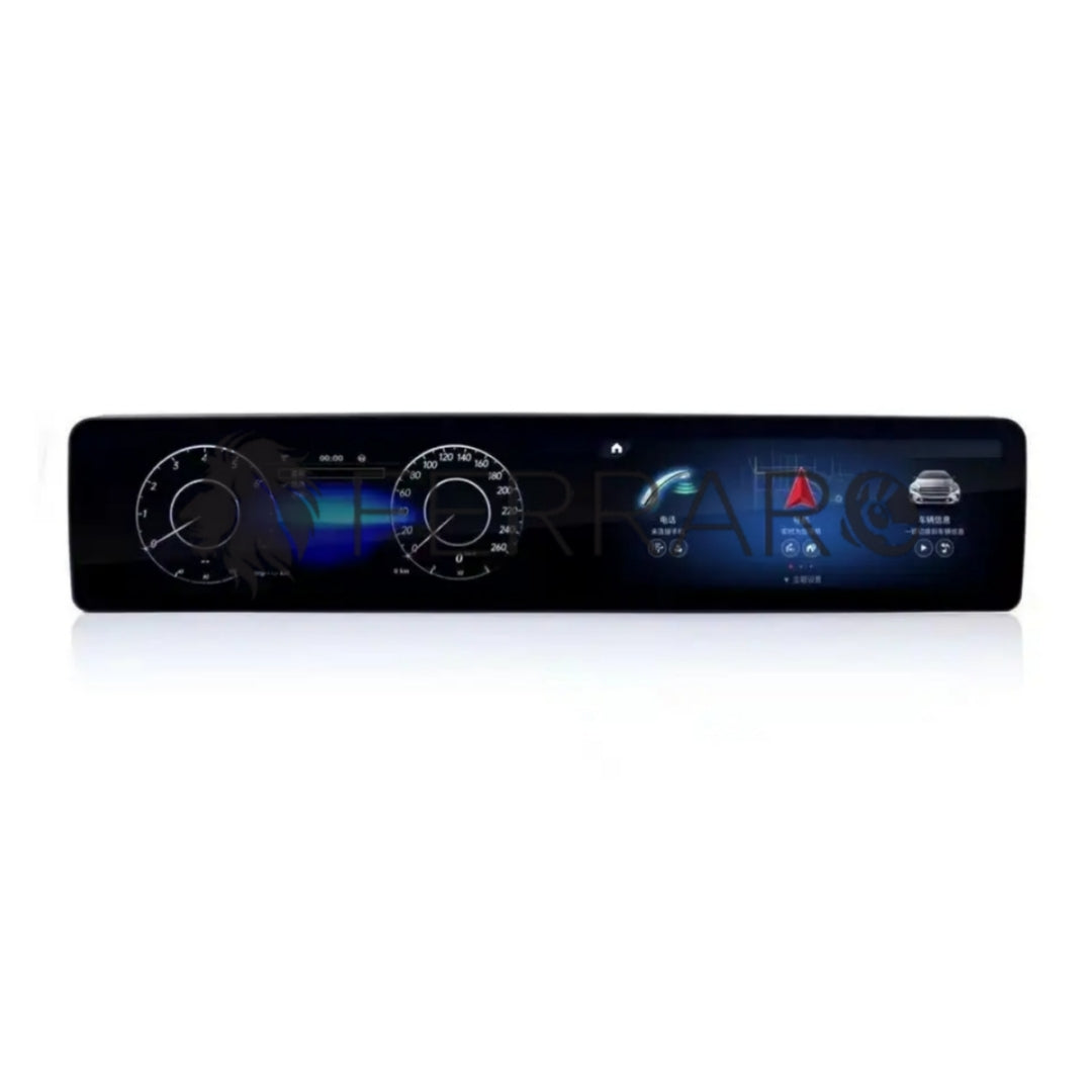 (PRENOTA) Autoradio per Mercedes Classe C W204 12.3" + 12.3" (2007-2011) Android, Bluetooth, CarPlay, Android Auto, 4/64GB Ram
