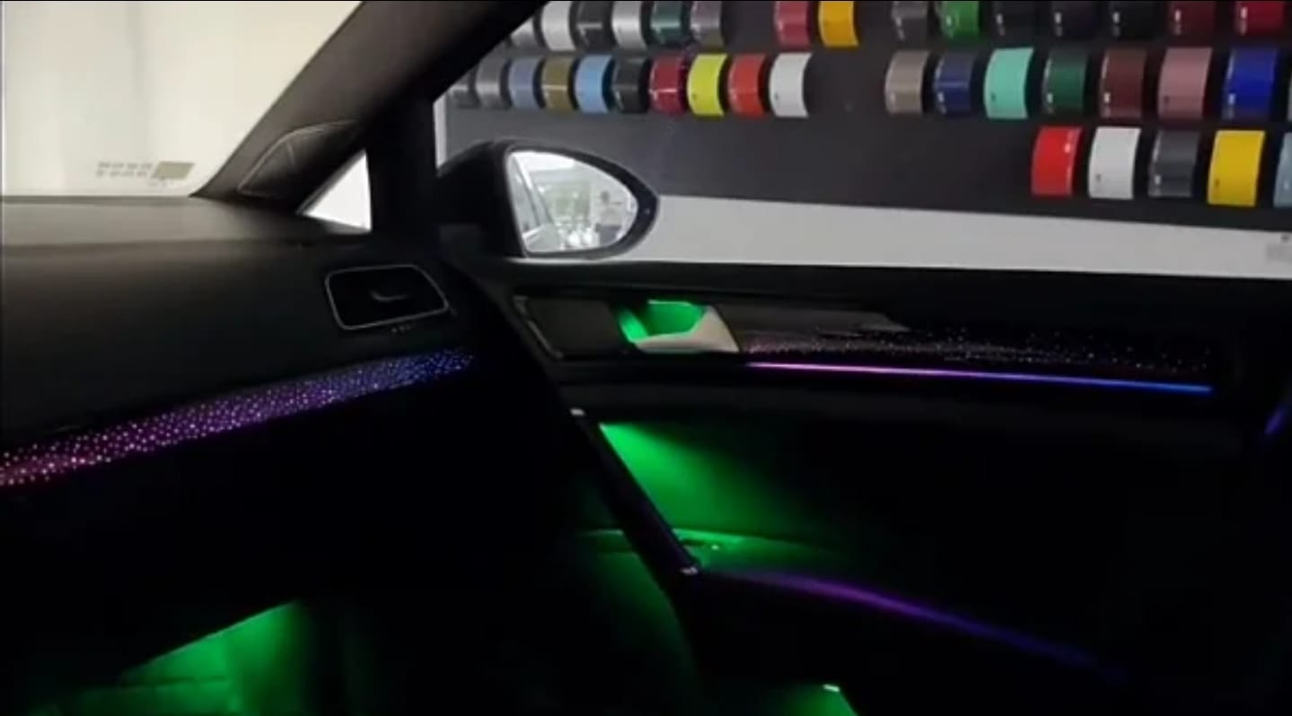 (PRENOTA) Ambient Light per Volkswagen Golf 7, VII (2014-2021), 256 Colori RGB, APP