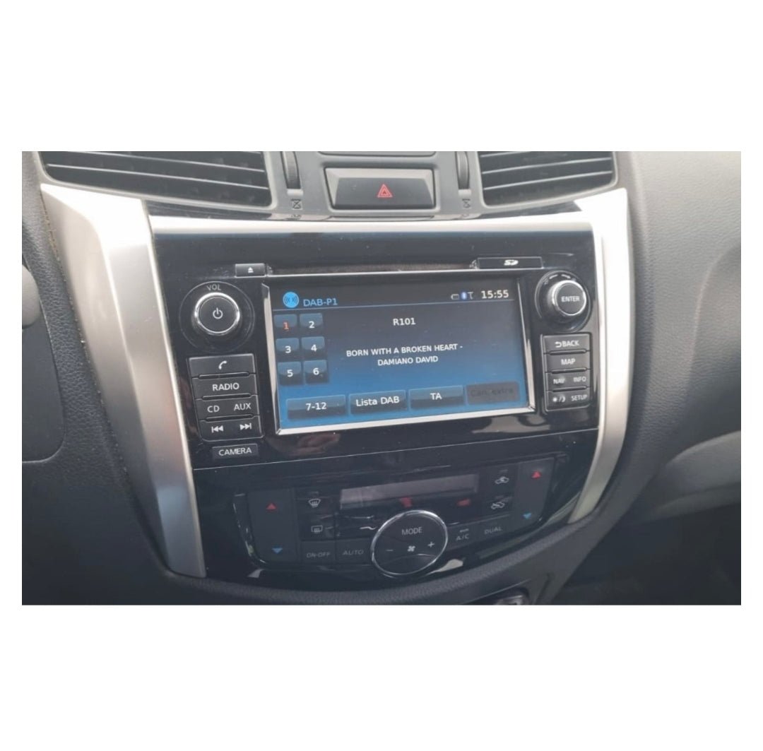 (PRENOTA) Kit Montaggio Autoradio 10.1"Pollici Nissan Navara Frontier (2014-2021) Mascherina, Cablaggio Autoradio Android
