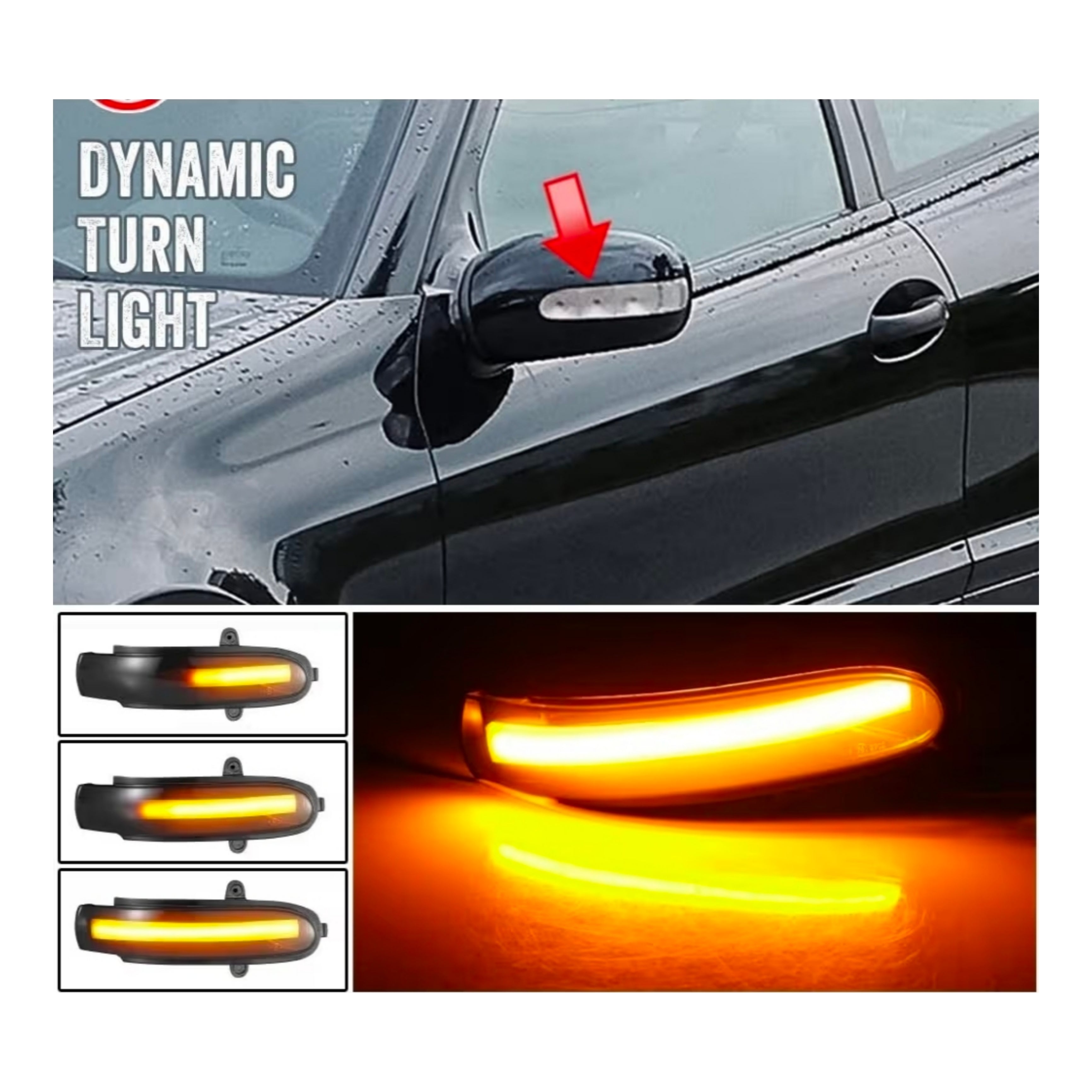 (PRENOTA) Indicatore Direzione Led per Mercedes Classe C W203 (2000-2007), Plug and Play
