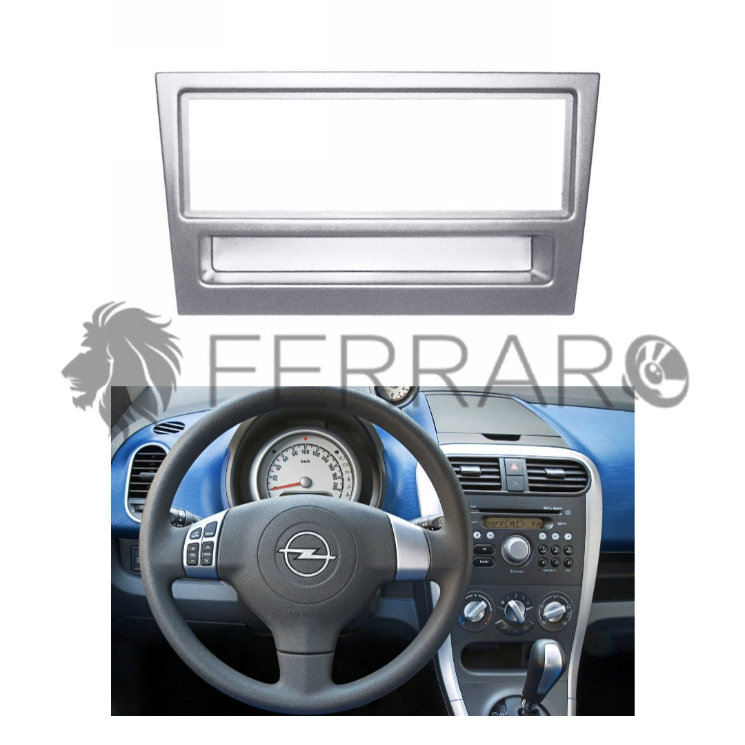 Mascherina 1DIN con Cassetto, Opel Agila (Fino 2004)