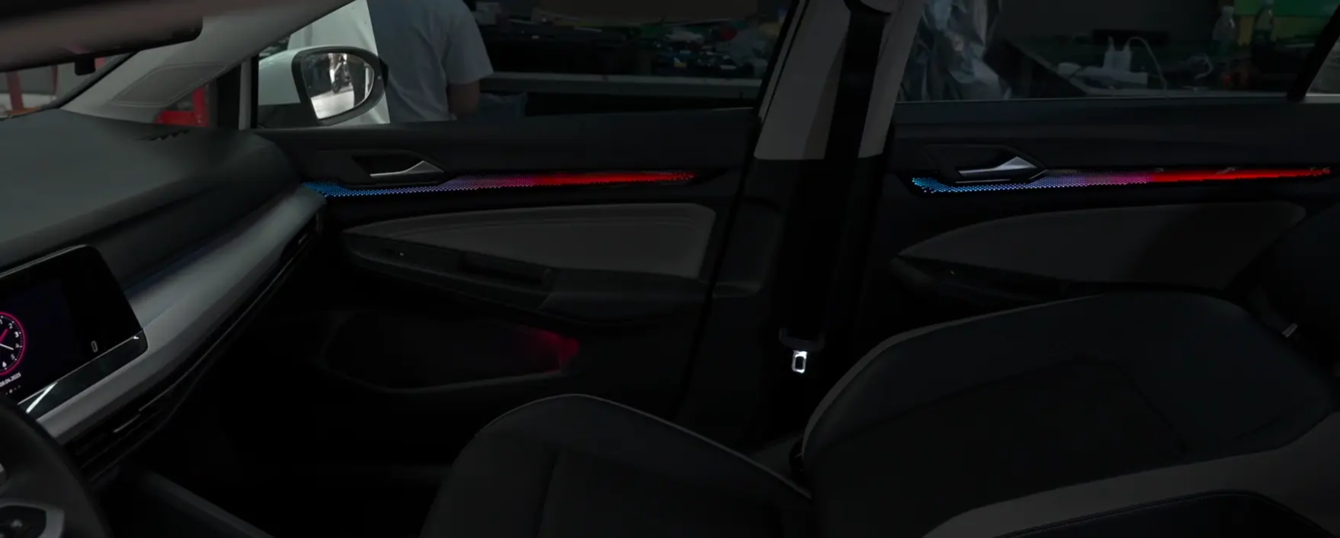 (PRENOTA) Ambient Light per Volkswagen VW Golf 8, Mk8 (2021+), 256 Colori, APP