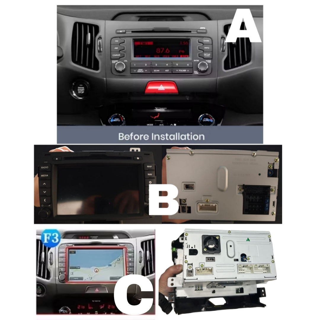 Autoradio per Kia Sportage 3 9" (2010-2016) Android, Bluetooth, CarPlay, Android Auto, 2GB/4GB/6GB/8GB Ram