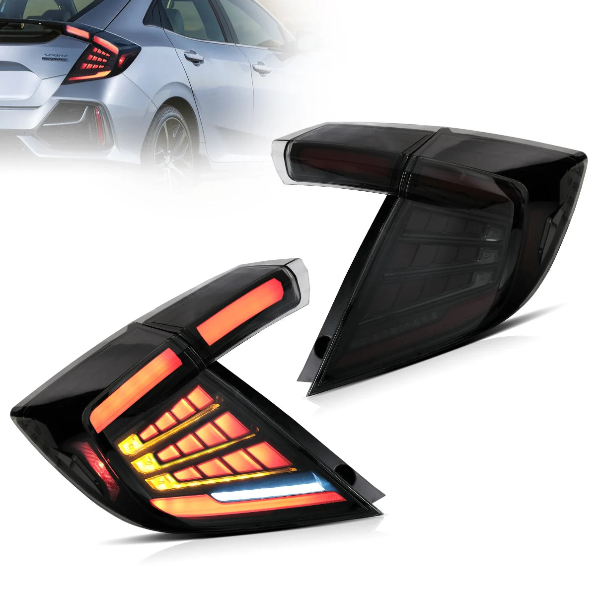 (PRENOTA) Fanali Posteriore Completo per Honda Civic 10ª (2018-2021) a LED