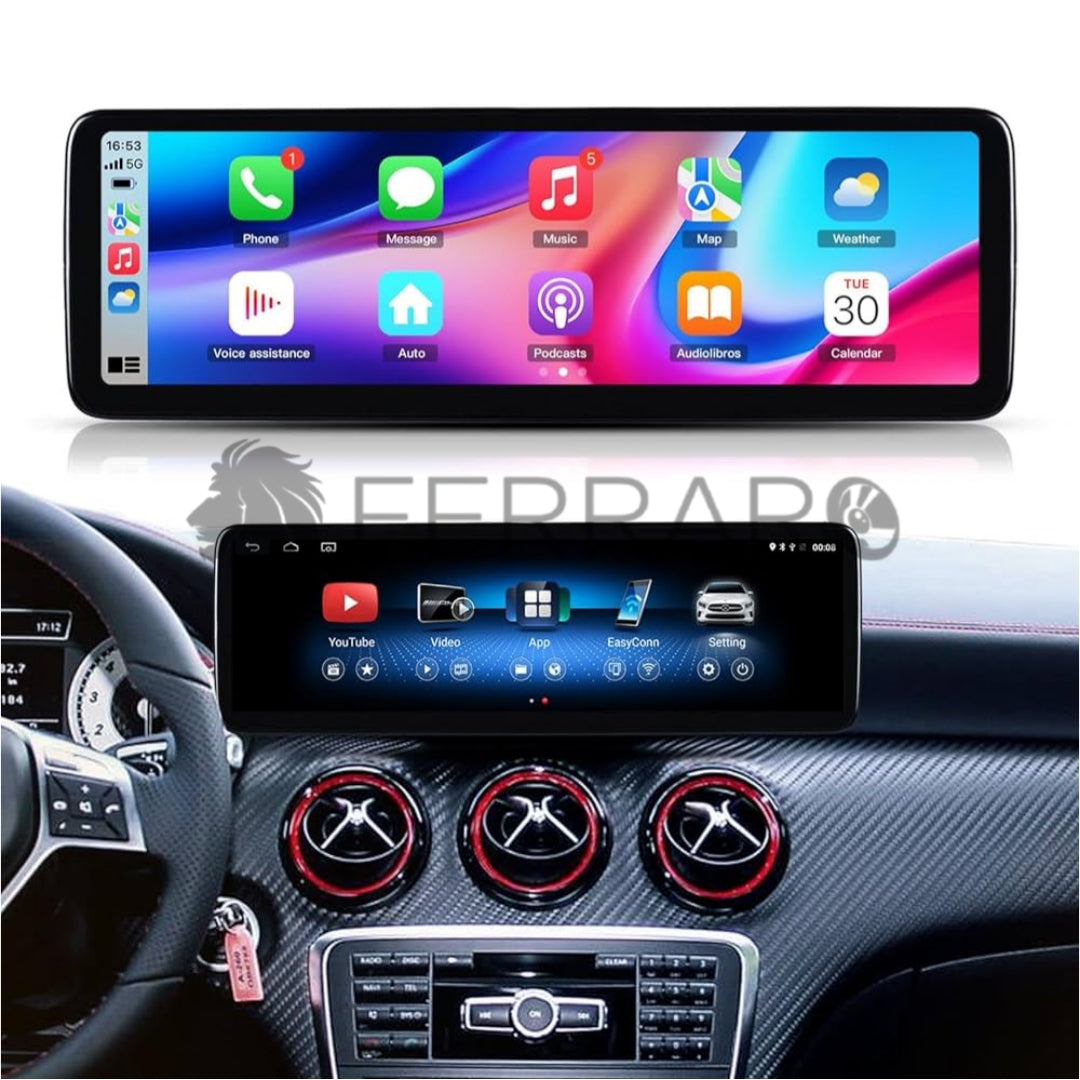 (PRENOTA) Autoradio per Mercedes Classe A W176, CLA X117, GLA X156 14.9" (2013-2018) Android, Bluetooth, CarPlay, Android Auto, 4/8GB Ram