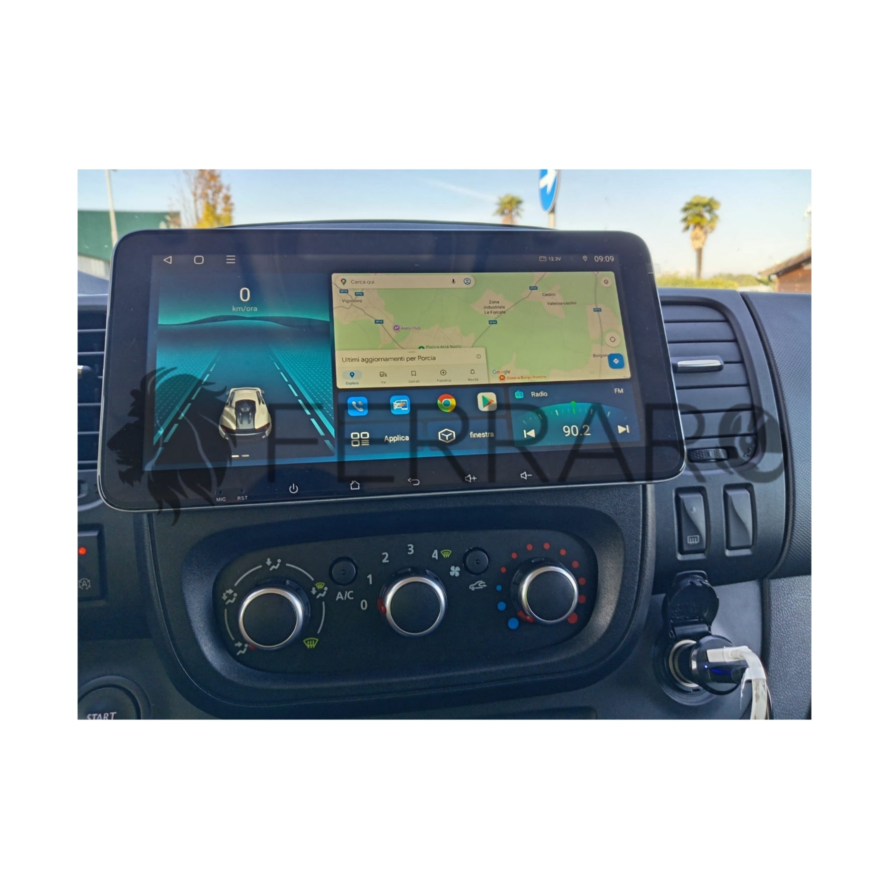 Autoradio per Renault Trafic 3 | NV300 | Talento | Vivaro | Express 10.35" | Android | Bluetooth | CarPlay | Android Auto | 4/64GB Ram