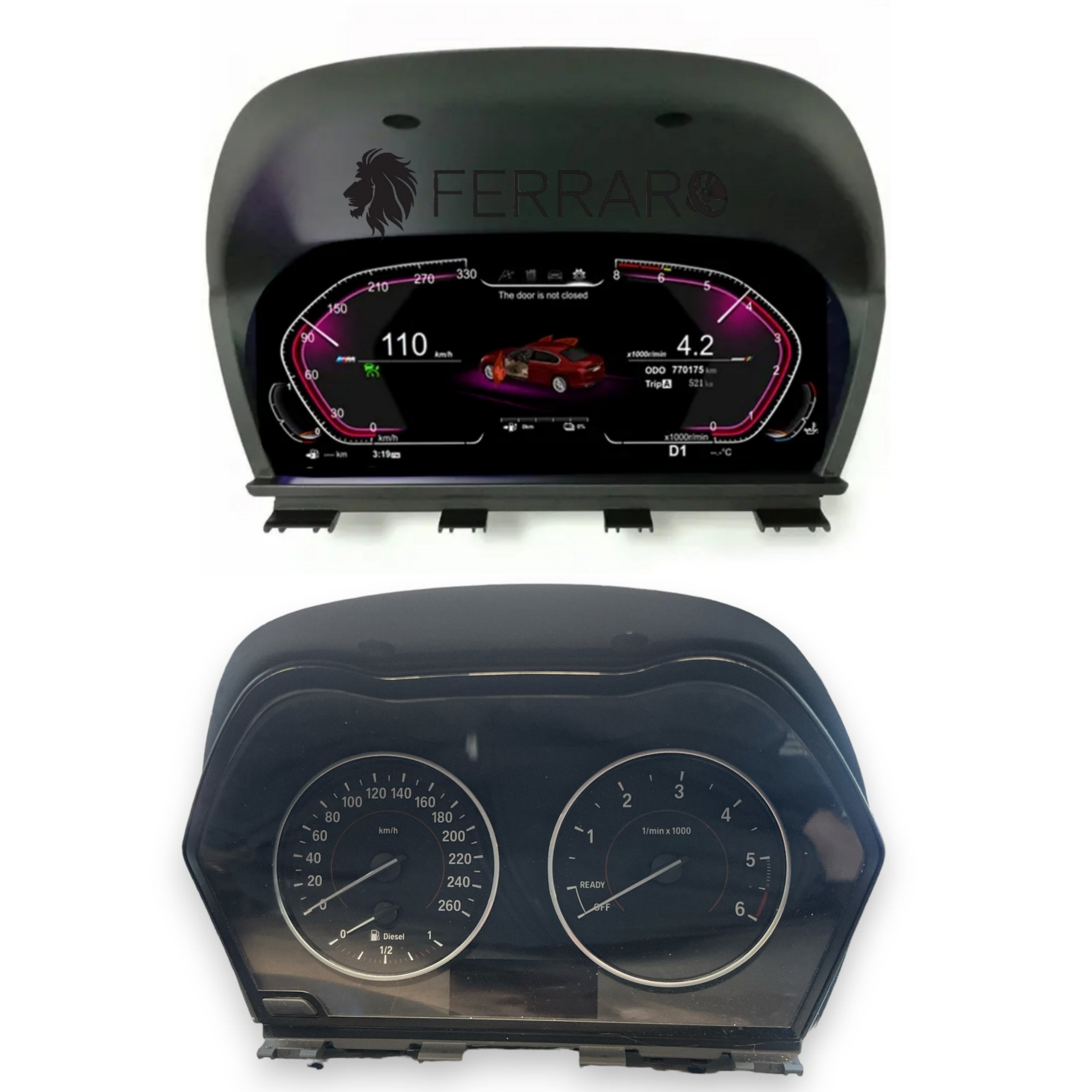 (PRENOTA) Virtual Cockpit 12.3" per BMW F20, F22, X1 F48, F49, X2 F39, HD Ultra, CarPlay e Android Auto