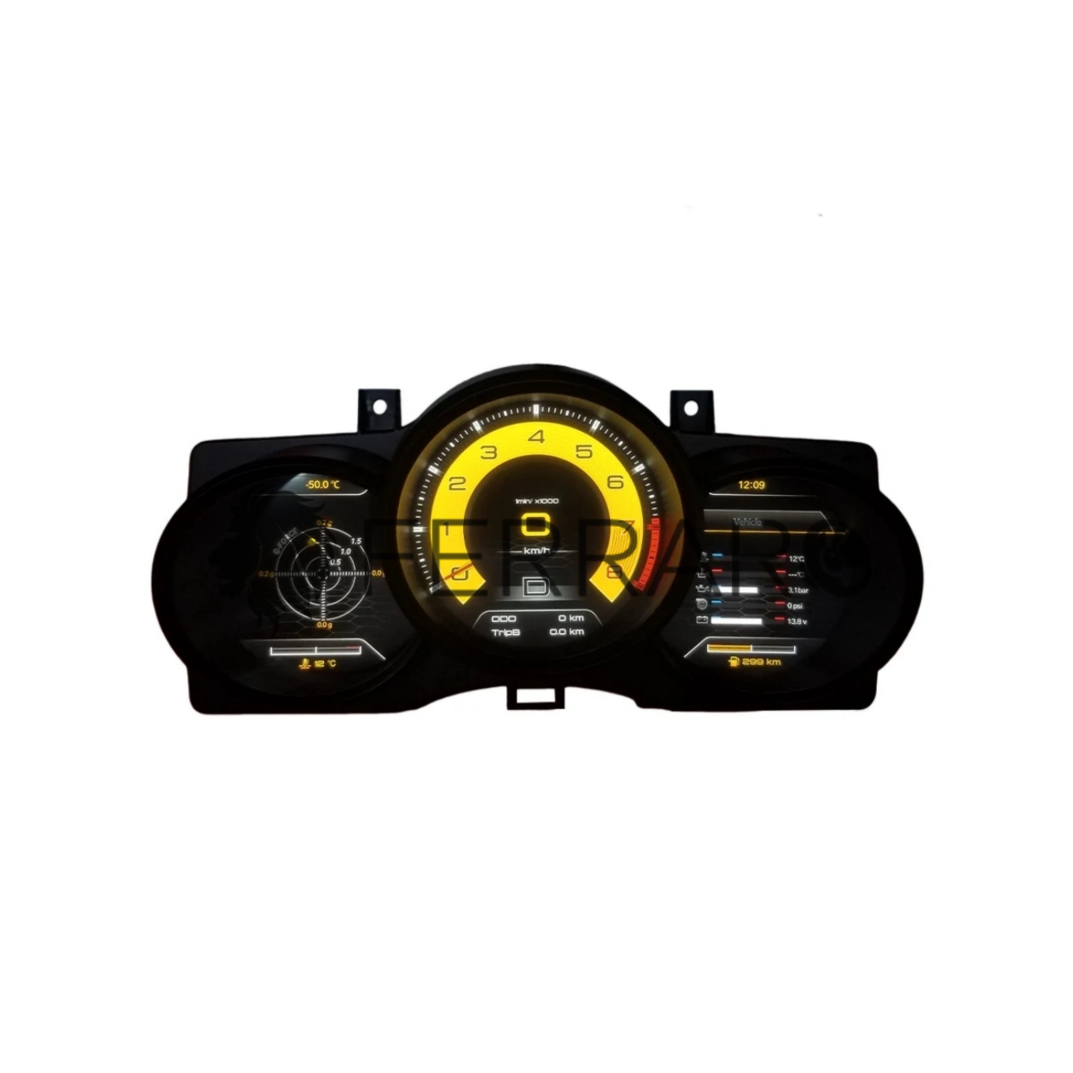(PRENOTA) Virtual Cockpit 12.3" per Porsche Macan (2014-2018), HD Ultra, CarPlay e Android Auto