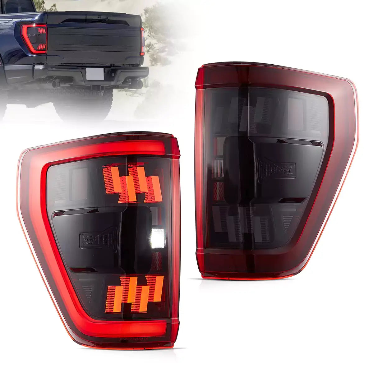 (PRENOTA) Fanali Posteriore Completo per Ford F150 14ª Serie (2021-2024) a LED
