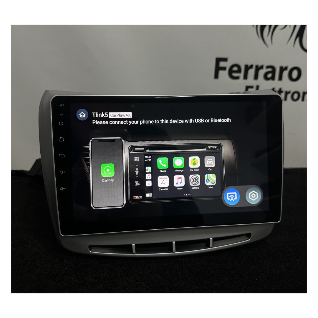 Autoradio per Lancia Delta 9" (2008-2014) Android, Bluetooth, CarPlay, Android Auto, 2GB/4GB/6GB/8GB Ram