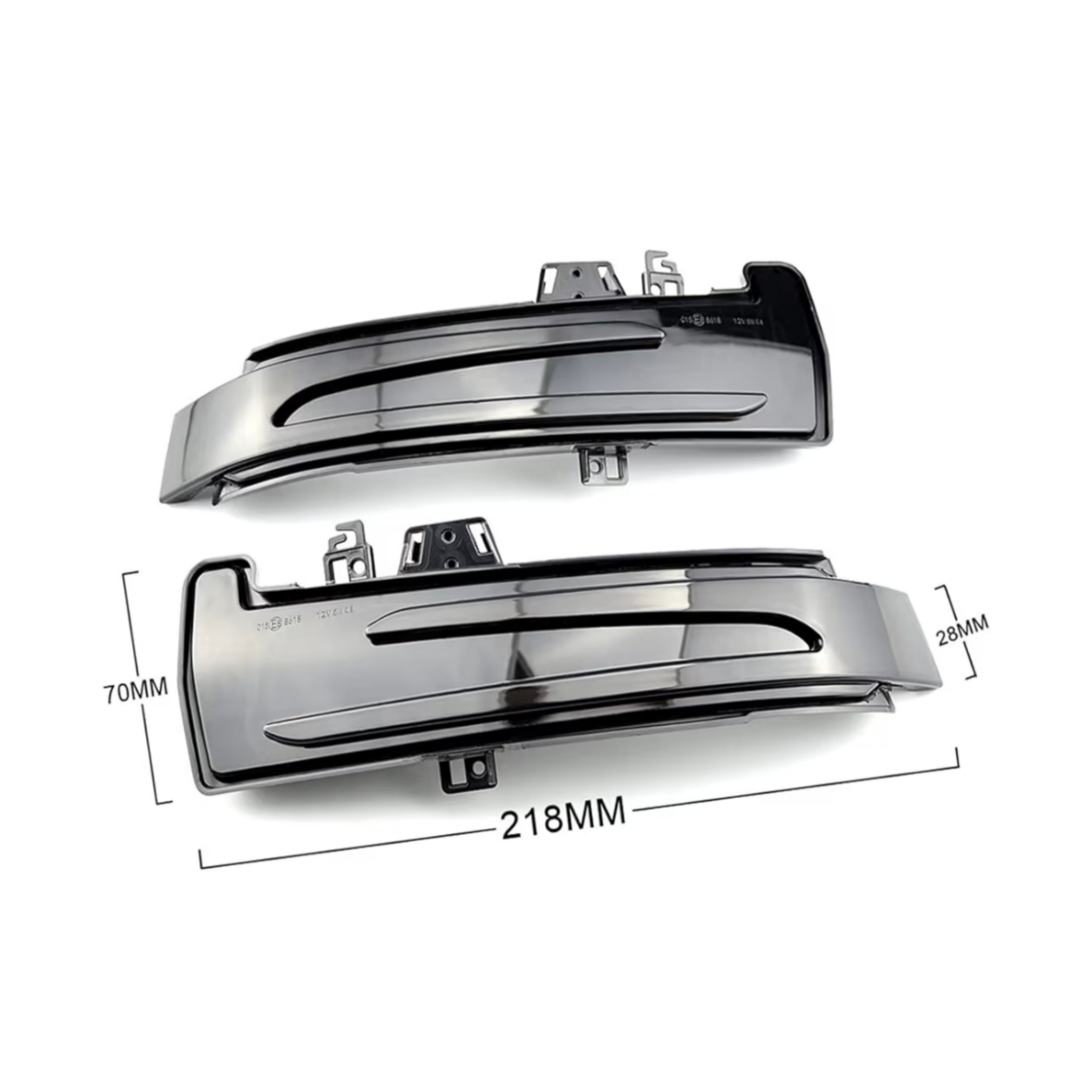 (PRENOTA) Indicatore Direzione Led per Mercedes Classe CLA A B CE S GLA GLK CLS (Compatibilità in Descrizione), Plug and Play