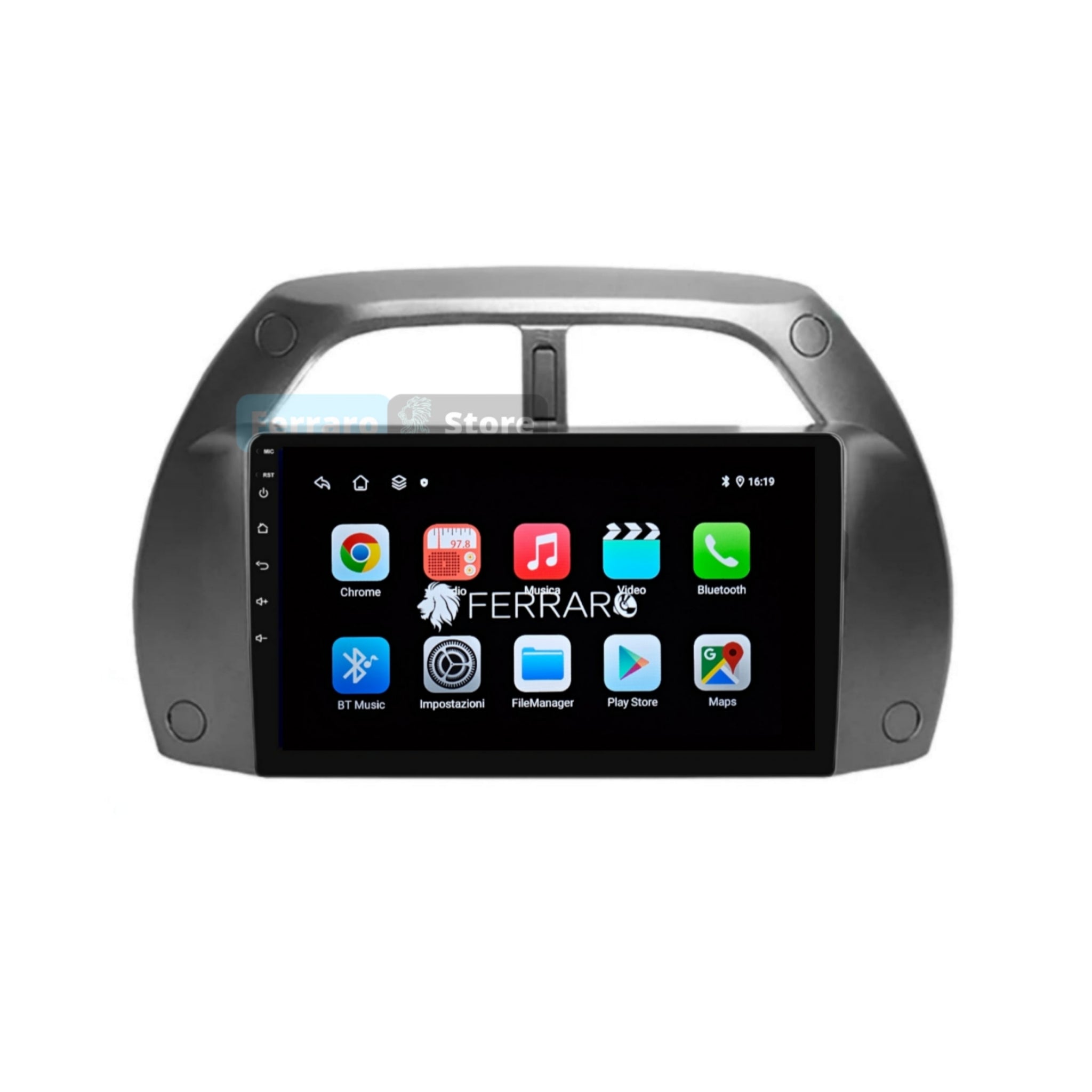 Autoradio per Toyota RAV4 9" (2000-2006) Android, Bluetooth, CarPlay, Android Auto, 2GB/4GB/6GB/8GB Ram