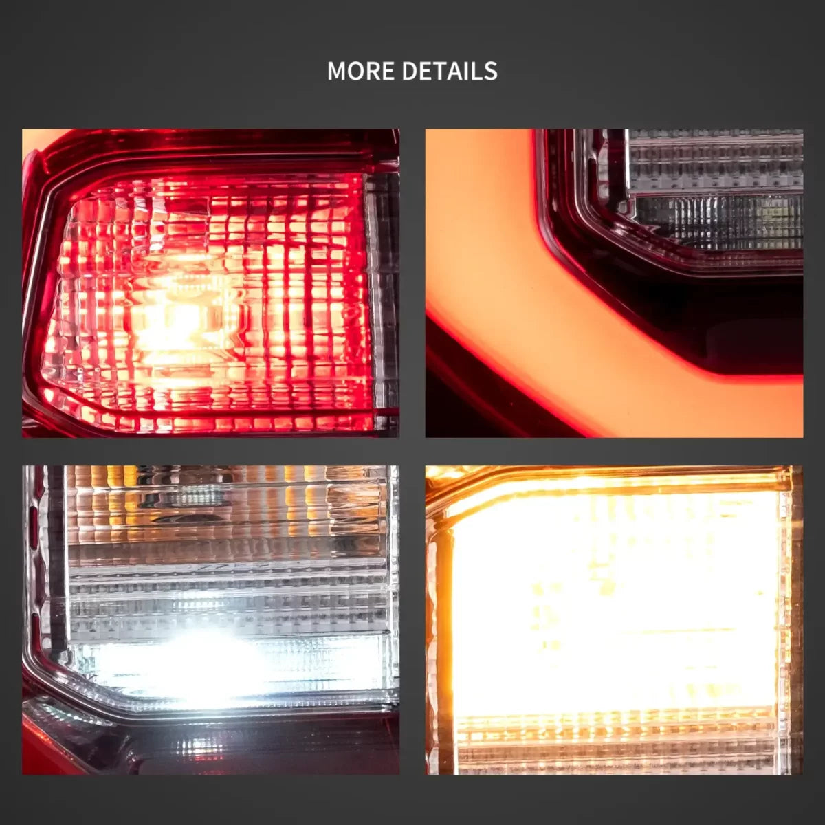 (PRENOTA) Fanali Posteriore Completo per Toyota Hilux SR5 (2015-2020) a LED