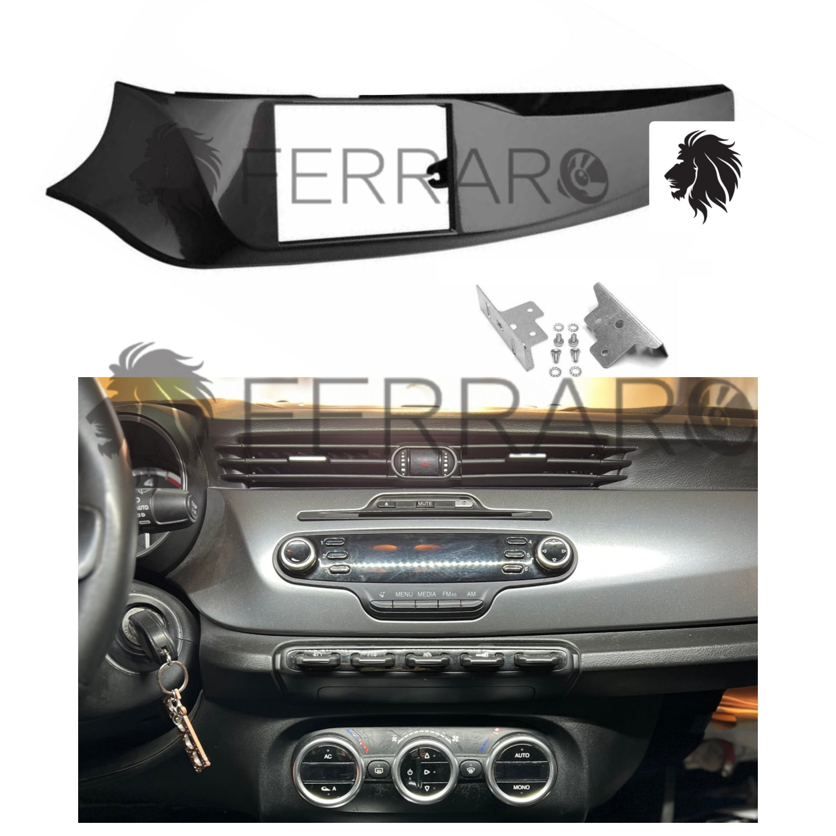 Mascherina 2Din Alfa Romeo Giulietta (2010-2014)