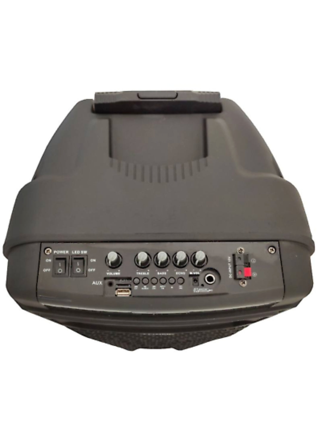 Cassa Amplificata 2000w, Ricaricabile, Maniglia, Bluetooth, Radio, SD/USB, Aux