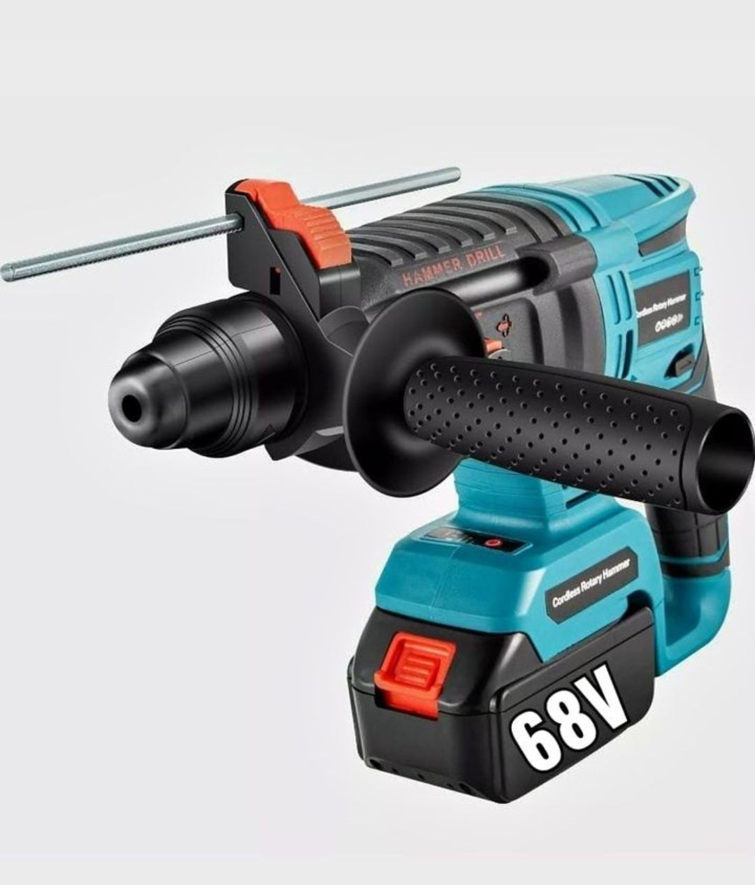 Tassellatore Professionale 68v, Doppia Batteria, Tassellatore, Demolitore, Scalpellatore, SDS Plus