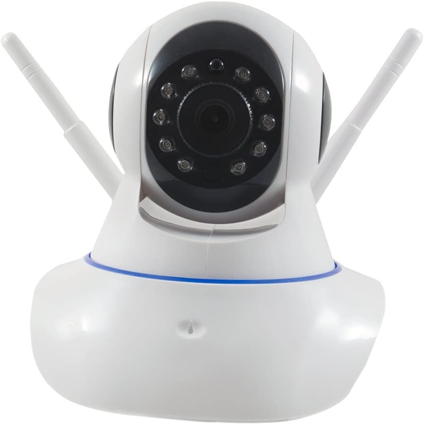 CAMÉRA - CAMERA IP HD 720P SANS FIL LED IR MOTORISÉE LAN WIFI RÉSEAU INTERNET 2 ANTENNES